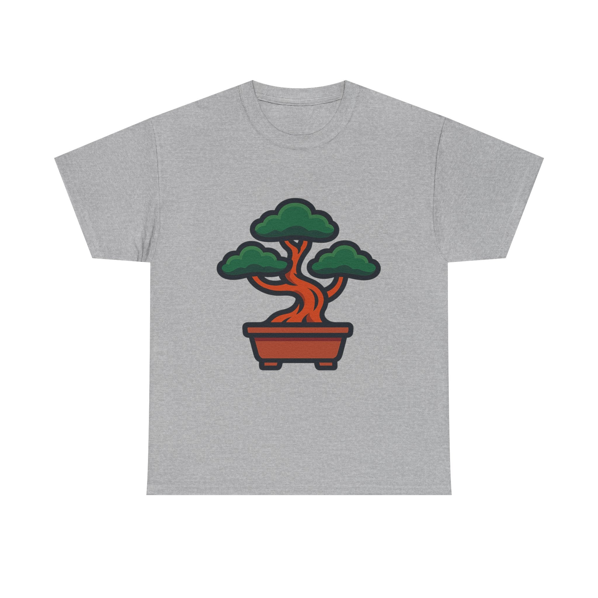 Bonsai Tree Unisex T-Shirt | Minimalist Art Tee for Nature Lovers