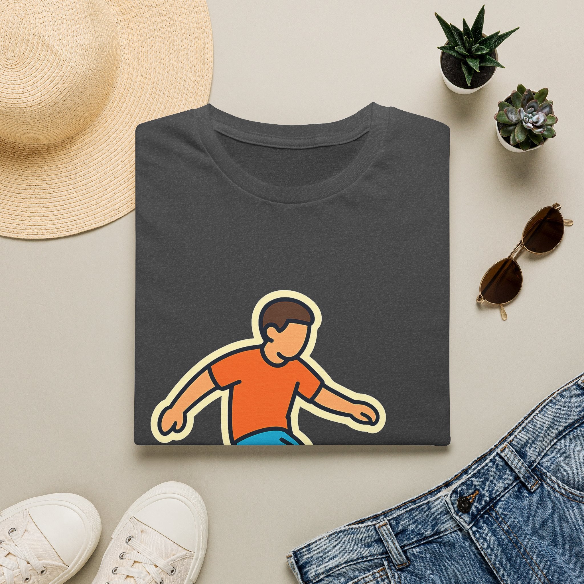Premium Unisex Soccer Football T-Shirt | Soft Comfortable Tee for Fans