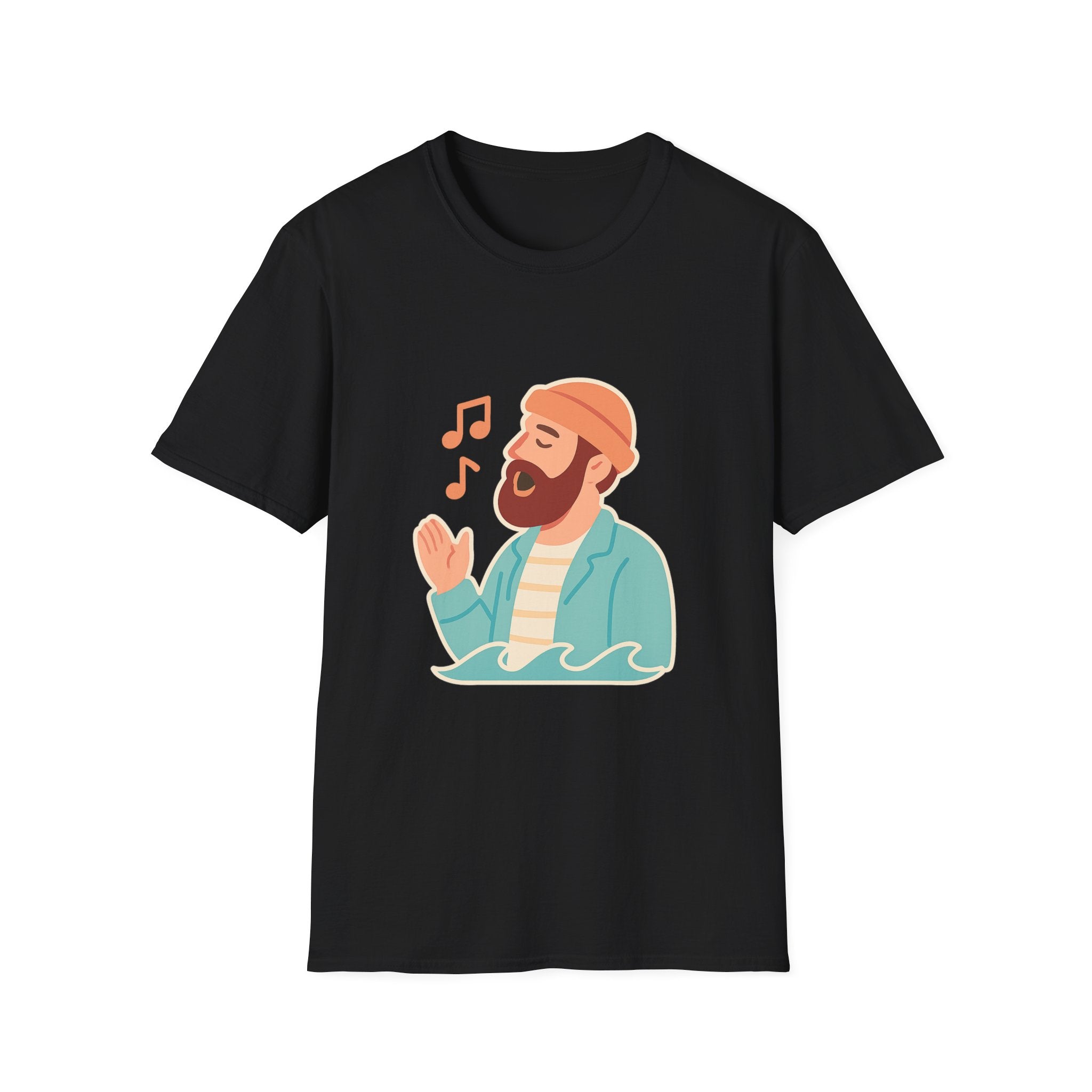 Sea Shanty Singing Graphic T-Shirt