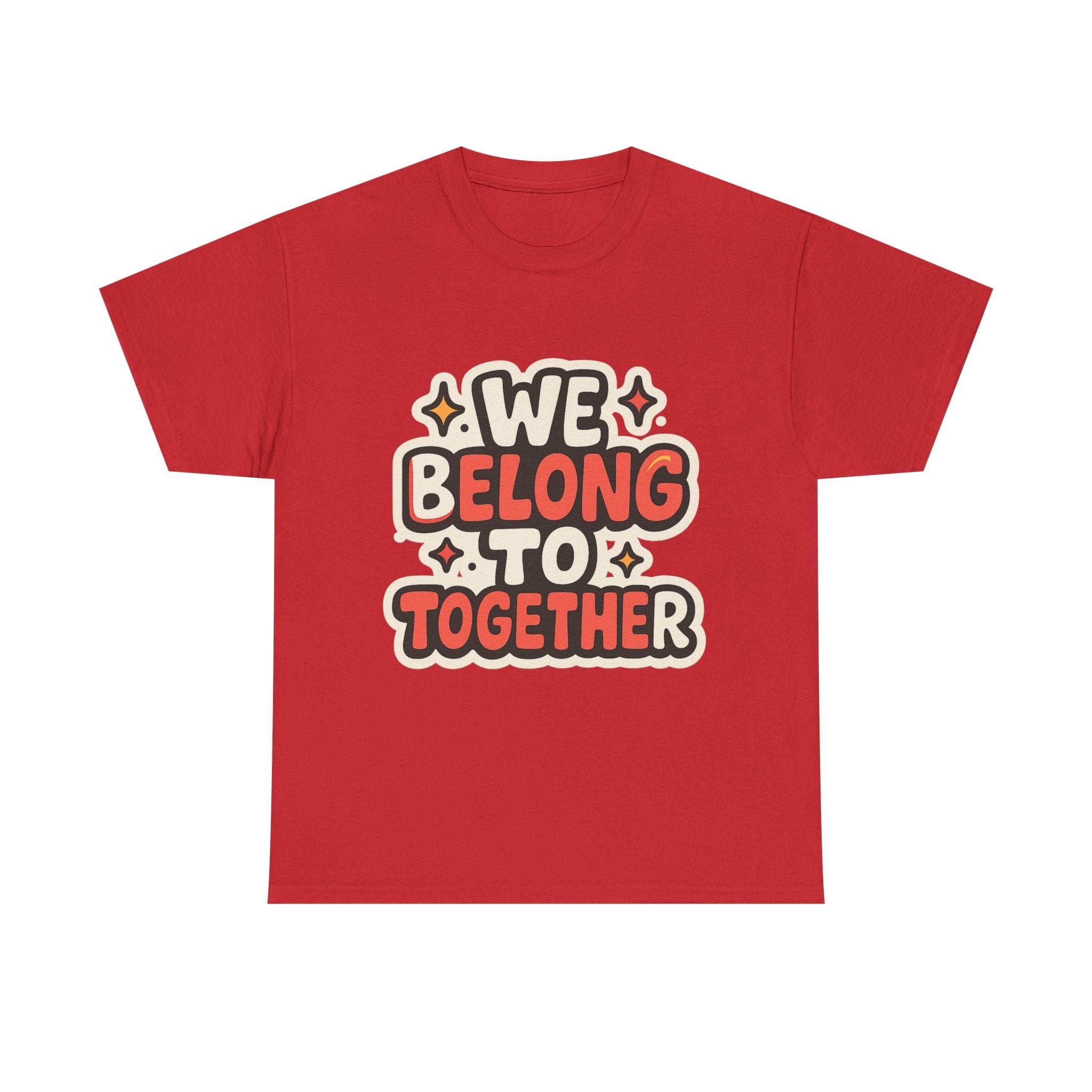 We belong together Illustrated Graphic Tee - Fan Unisex T-Shirt