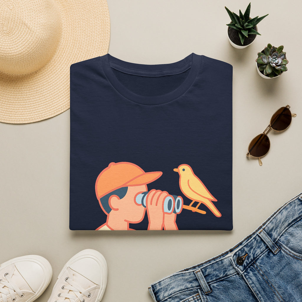 Birdwatching T-Shirt | Birder Gift | Unisex Comfort Tee for Bird Enthusiasts