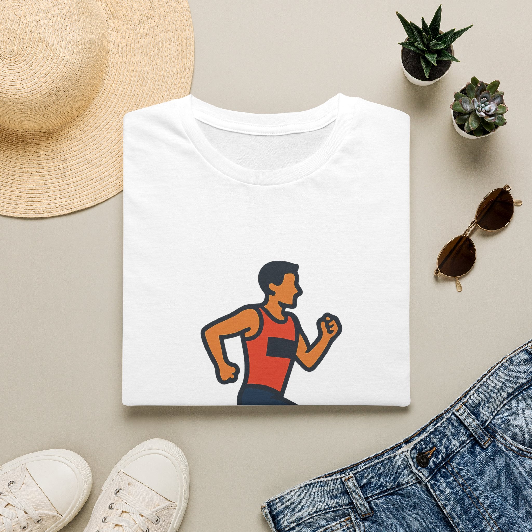 Marathon Runner t-shirt with Marathon runner retirement design – retirement gift for a wife