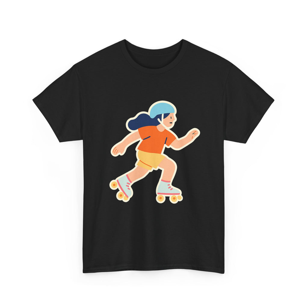 Retro Roller Skating Unisex T-Shirt - Soft Comfy Tee for Skaters
