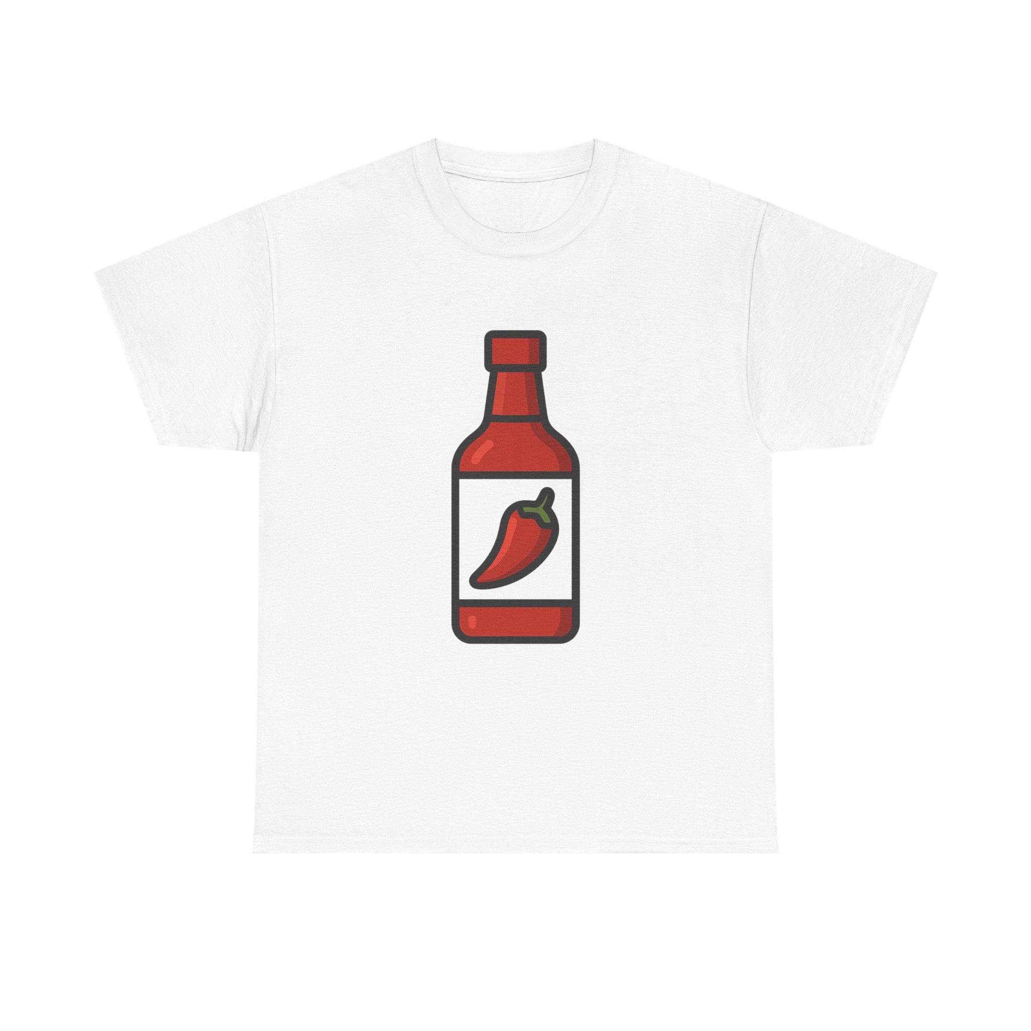 Hot Sauce & Chili Lover Unisex T-Shirt | Soft Cotton Tee for Spicy Food Fans