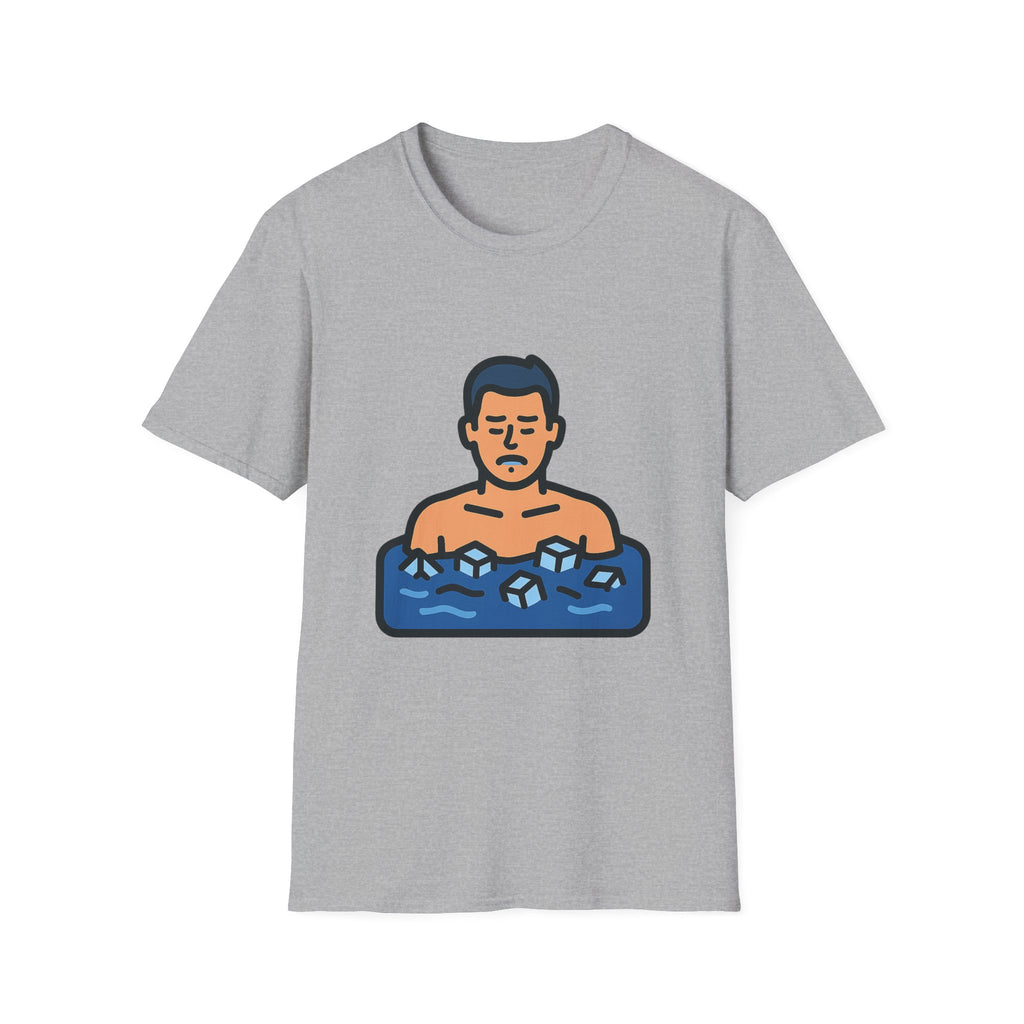 Cold Plunge Lover's Unisex T-Shirt - Perfect Mother's Day Gift for Boyfriend
