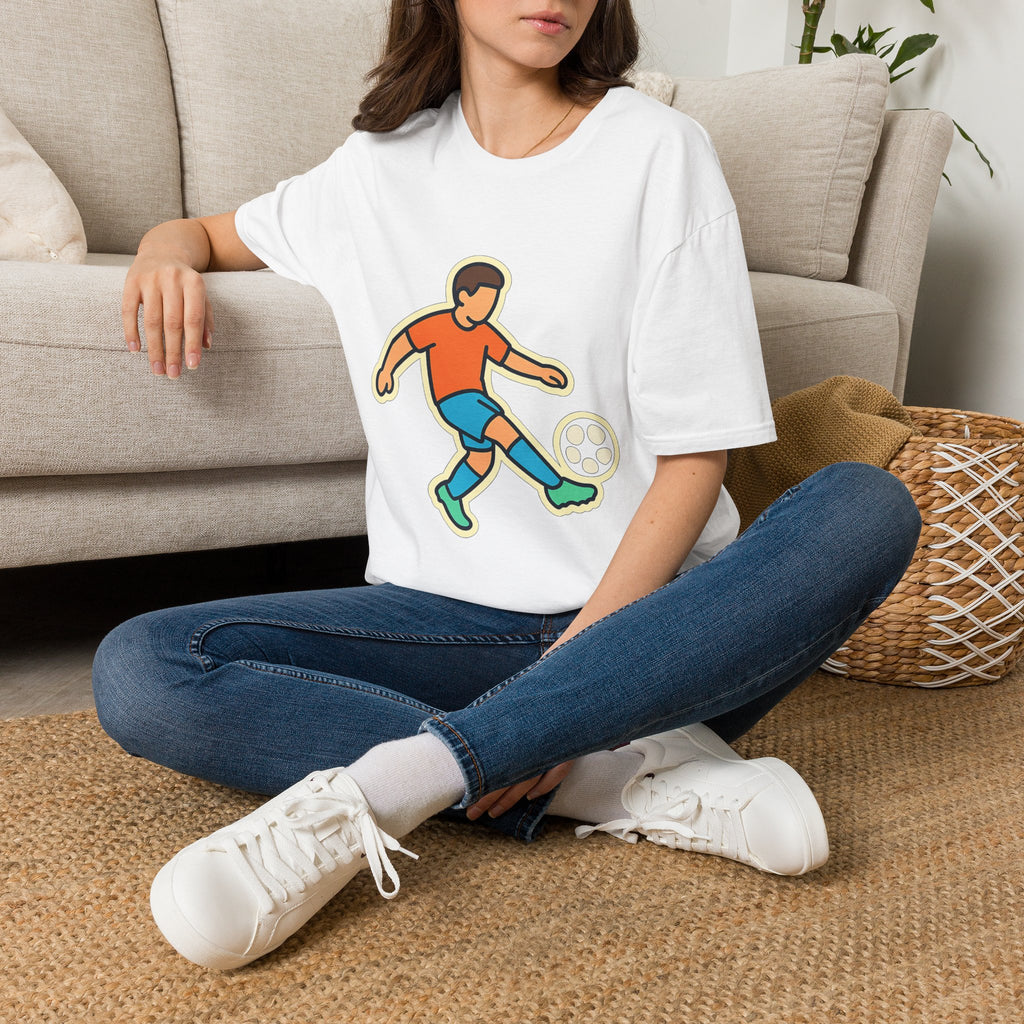 Premium Unisex Soccer Football T-Shirt | Soft Comfortable Tee for Fans