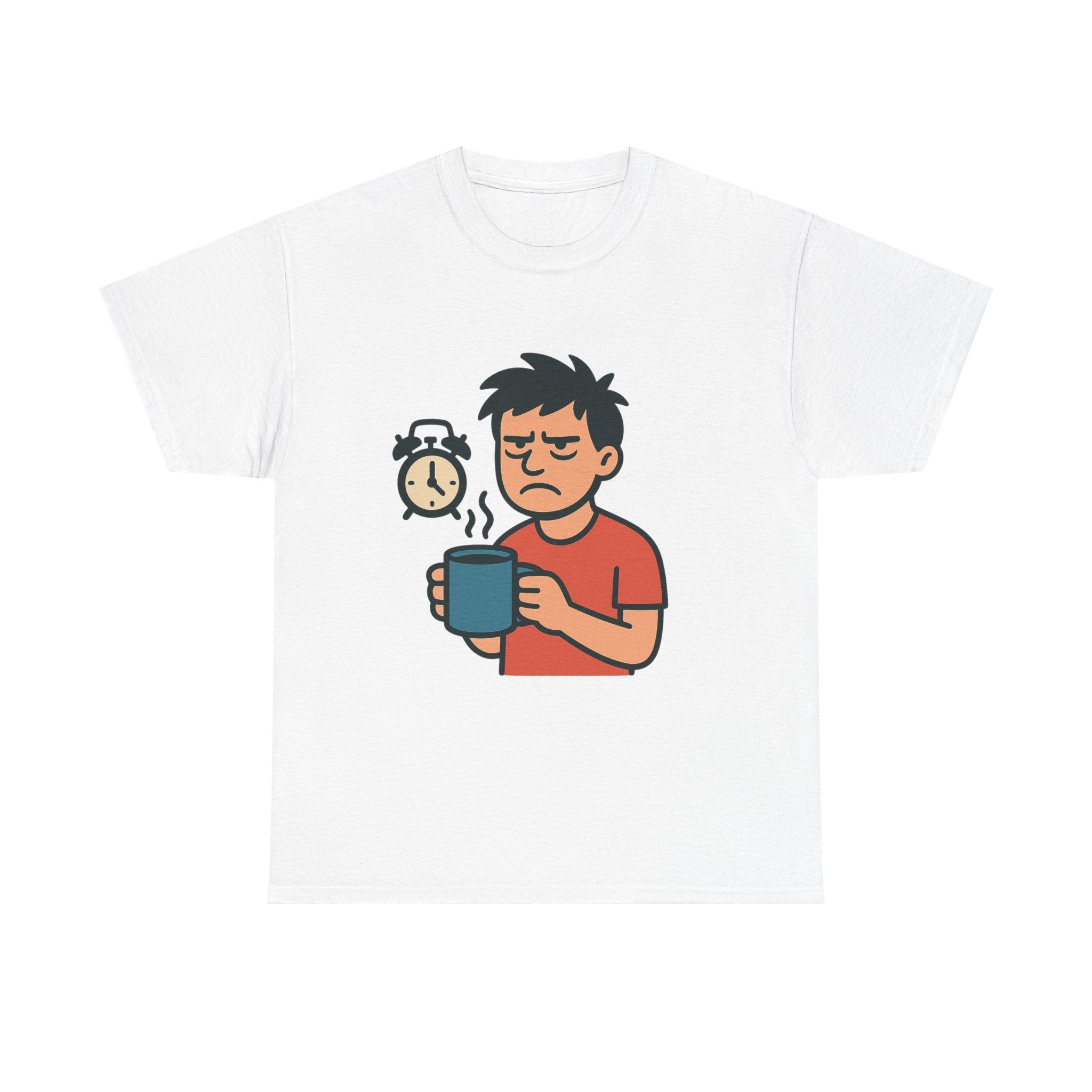 Grumpy Morning Person Unisex T-Shirt - Funny Coffee Lover Tee