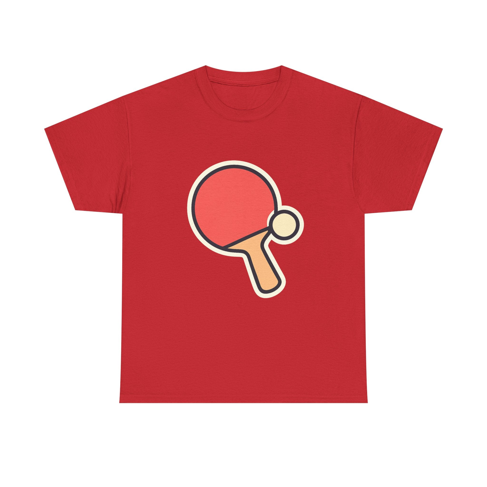 Ping Pong Table Tennis Unisex T-Shirt | Soft Comfortable Tee for Players