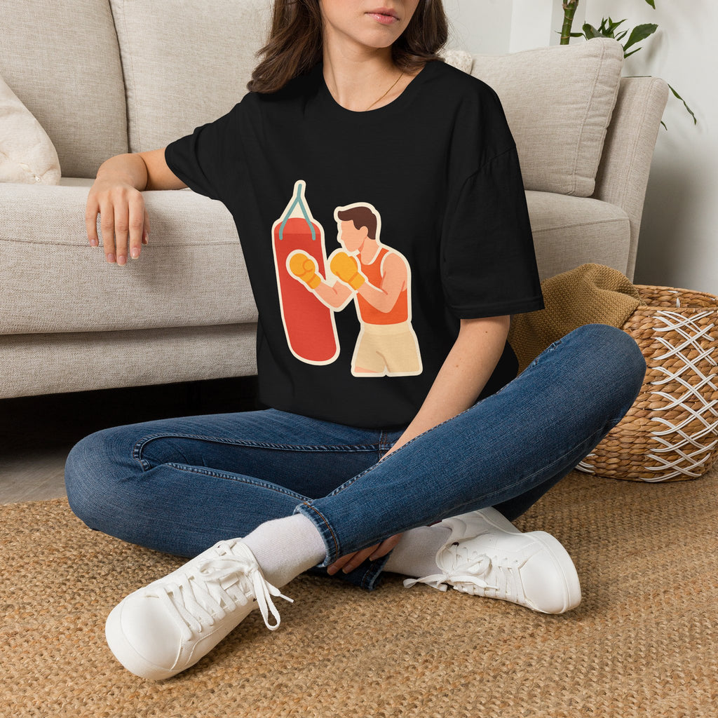 Premium Boxing Gym Unisex T-Shirt | Soft Comfortable Tee for Fight Fans