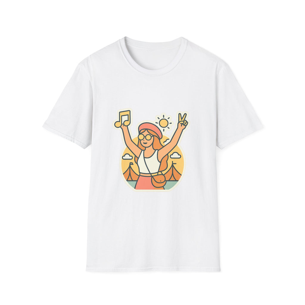 Music Festival Unisex T-Shirt - Perfect Anniversary Gift for Girlfriend