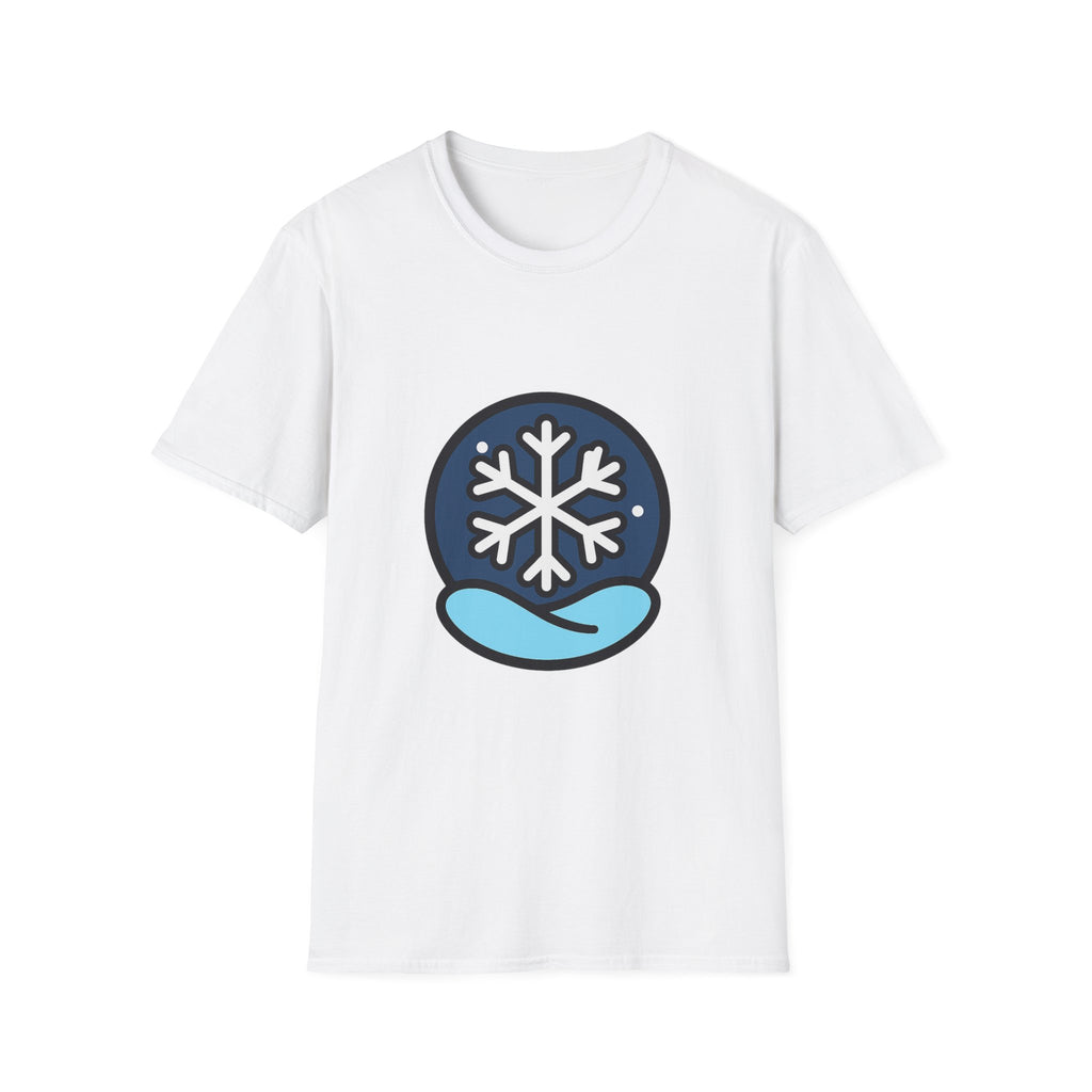 Winter Snowflake Unisex T-Shirt - Perfect Birthday Gift for Husband