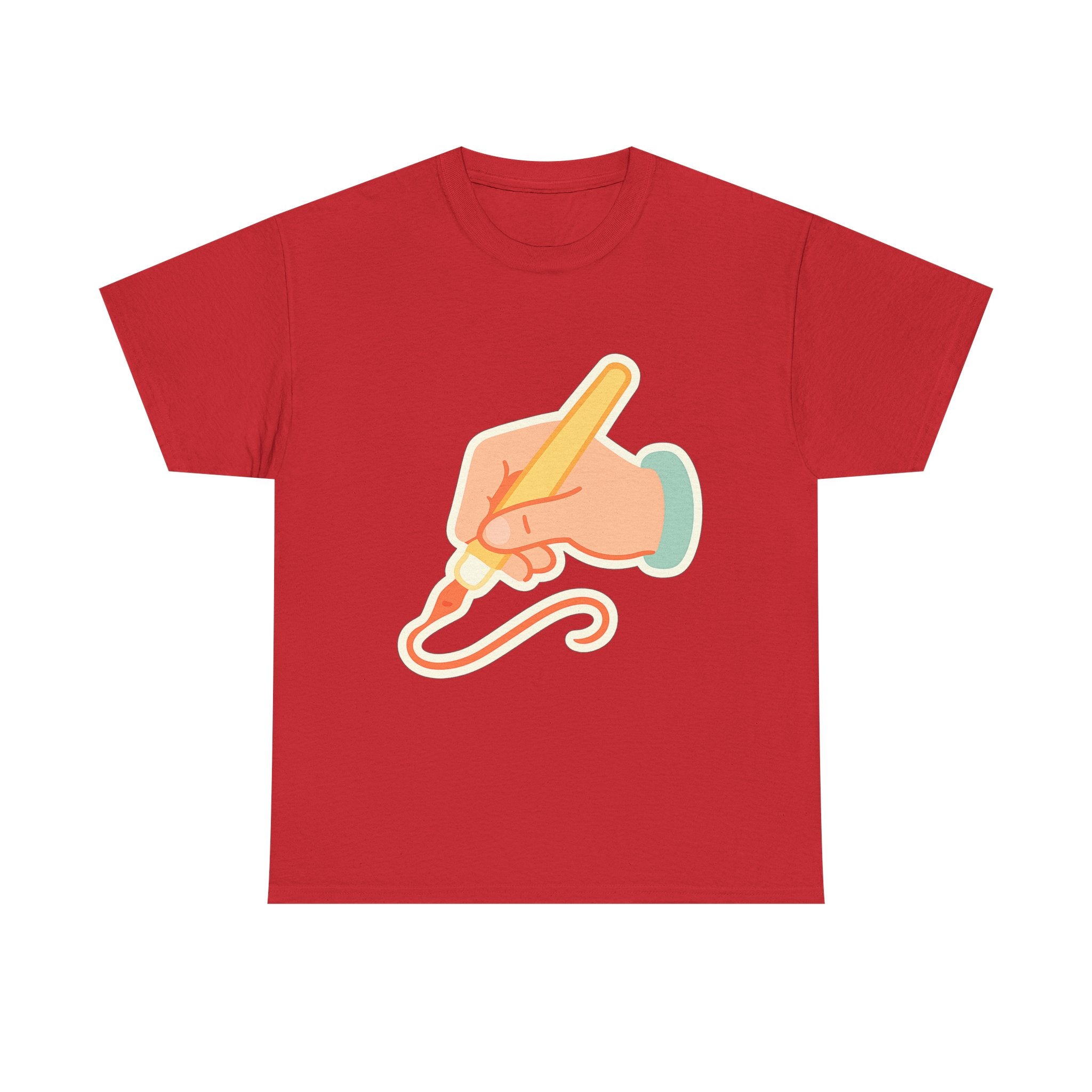 Hand Lettering Calligraphy Graphic T-Shirt