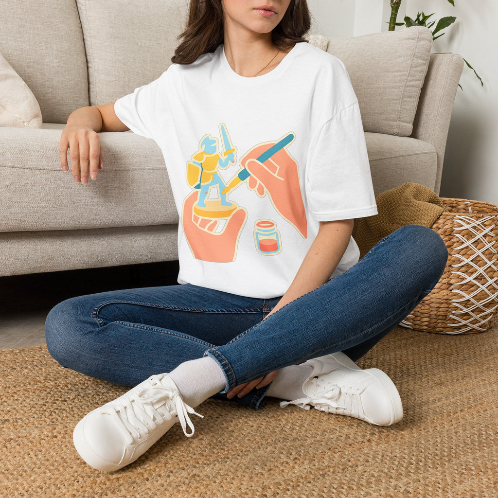 Miniature Painting Artist Unisex T-Shirt | Perfect Gift for Tabletop Hobby Lovers