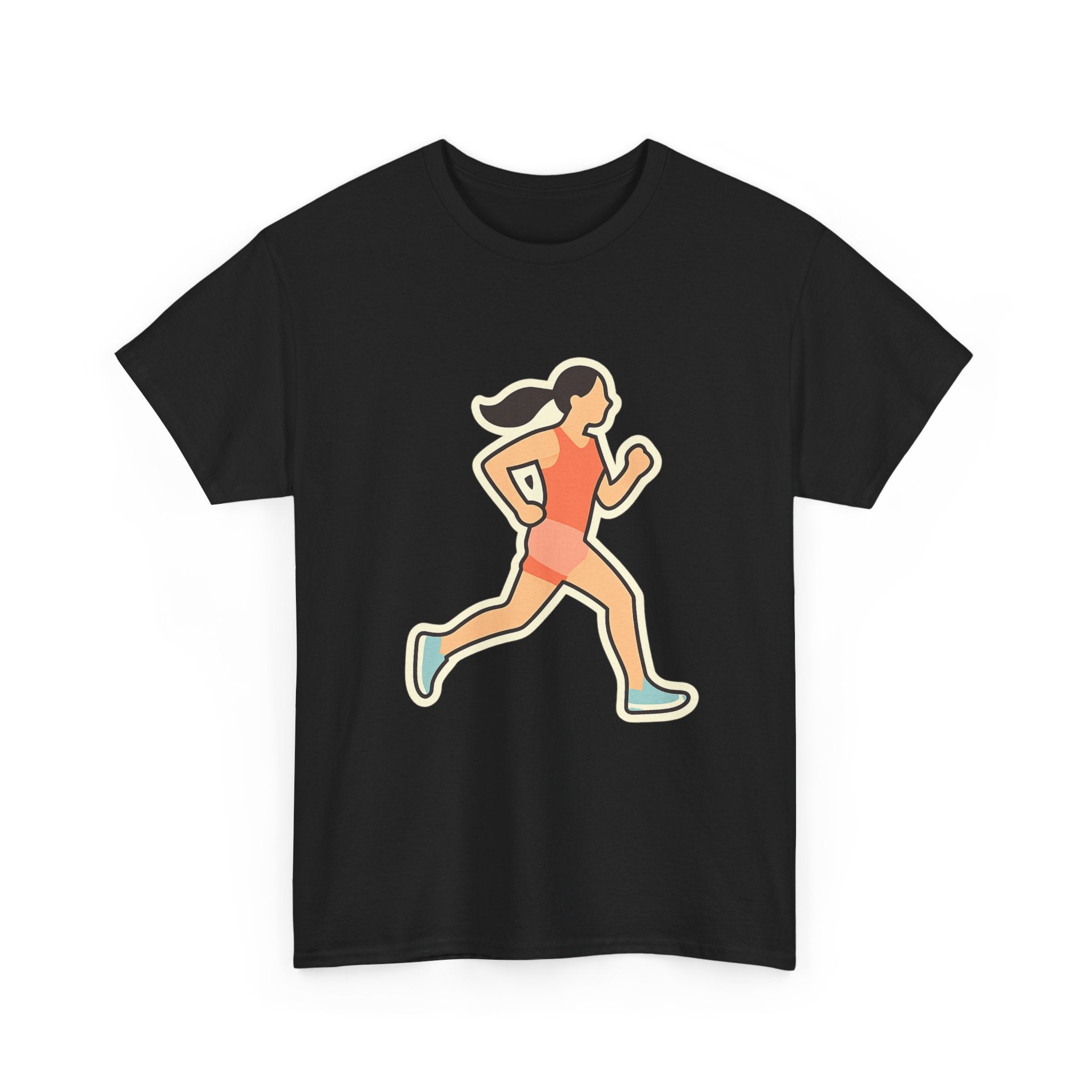 Marathon Runner Unisex T-Shirt | Comfortable Cotton Tee for Running Enthusiasts