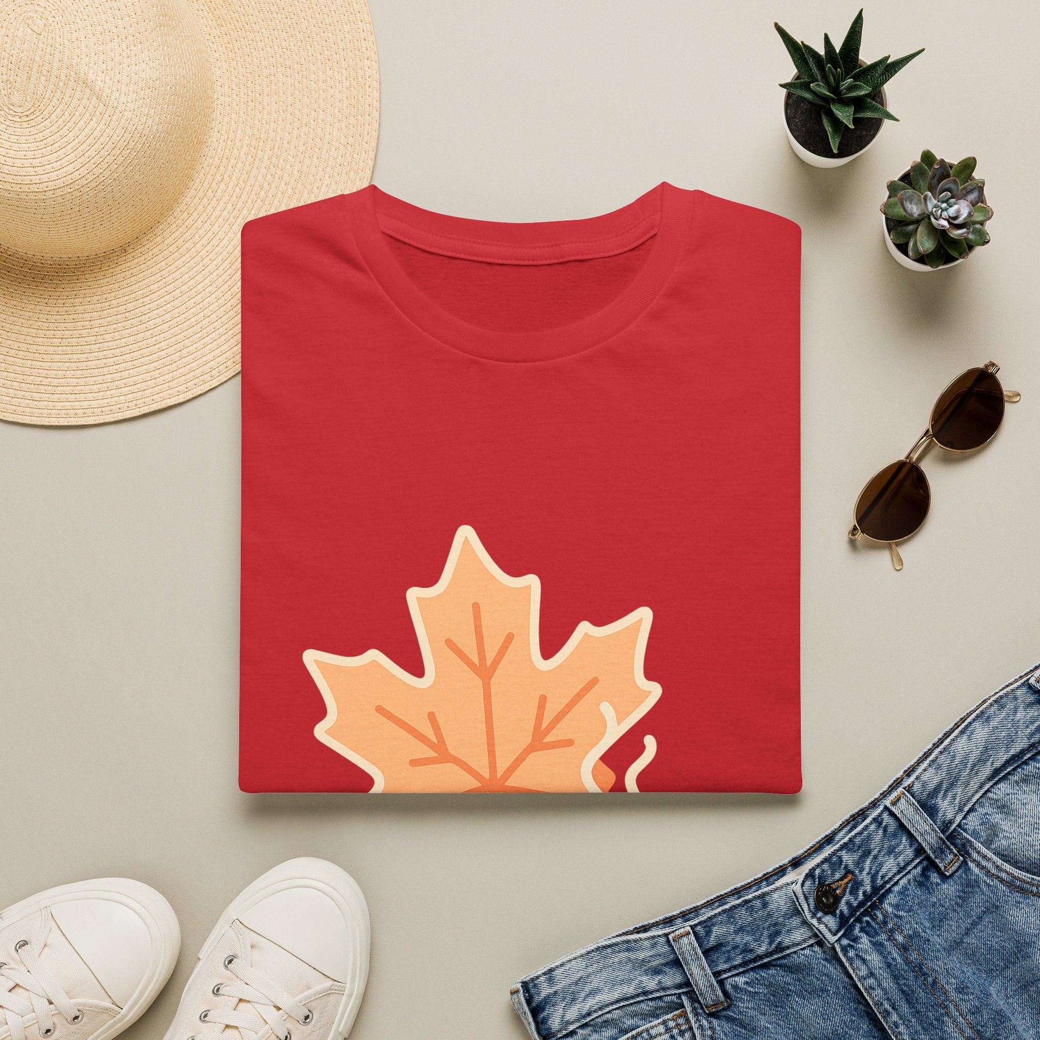 Autumn Fall Vibes Unisex T-Shirt - Cozy Seasonal Comfort Tee