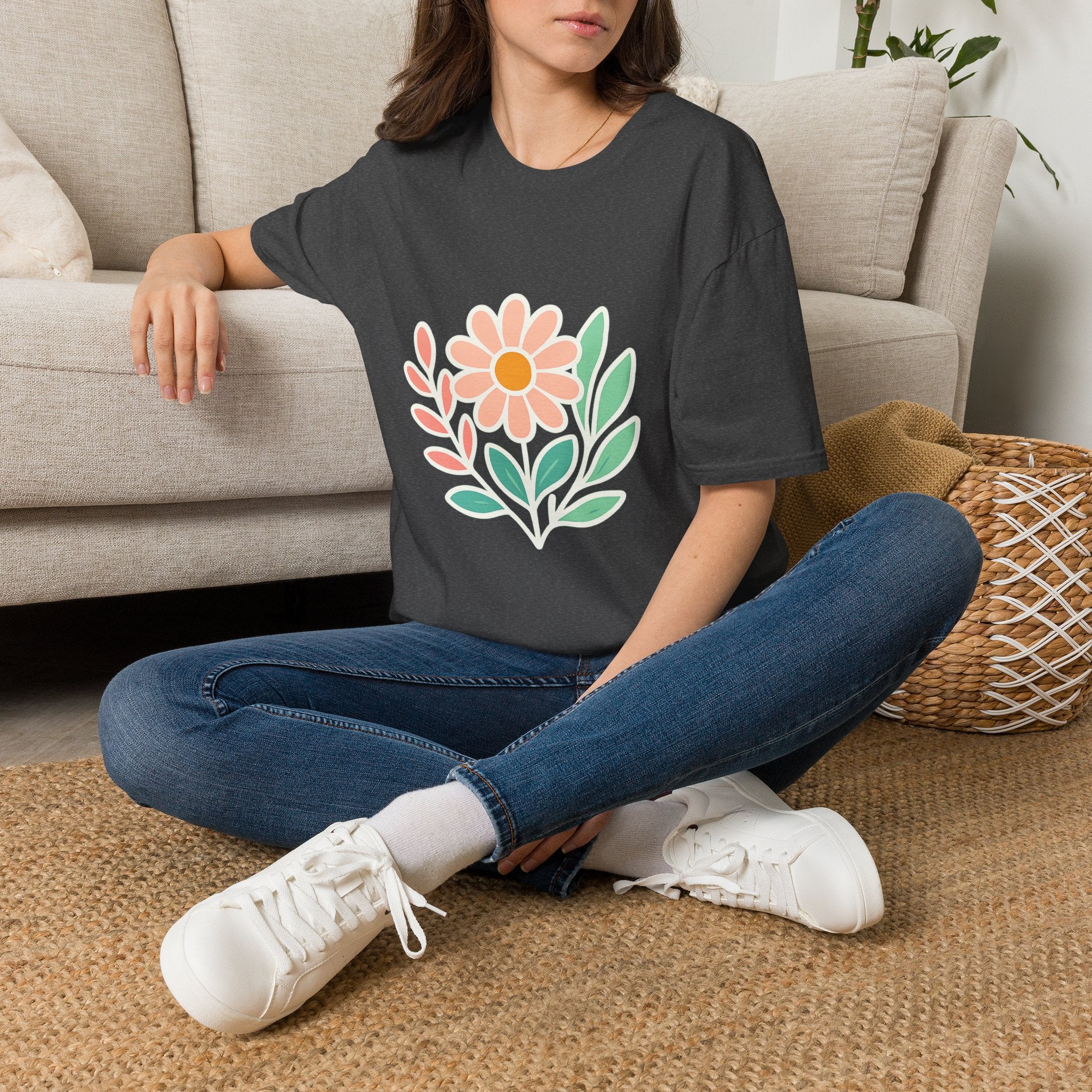 Spring Floral Unisex T-Shirt | Soft Comfortable Tee for All