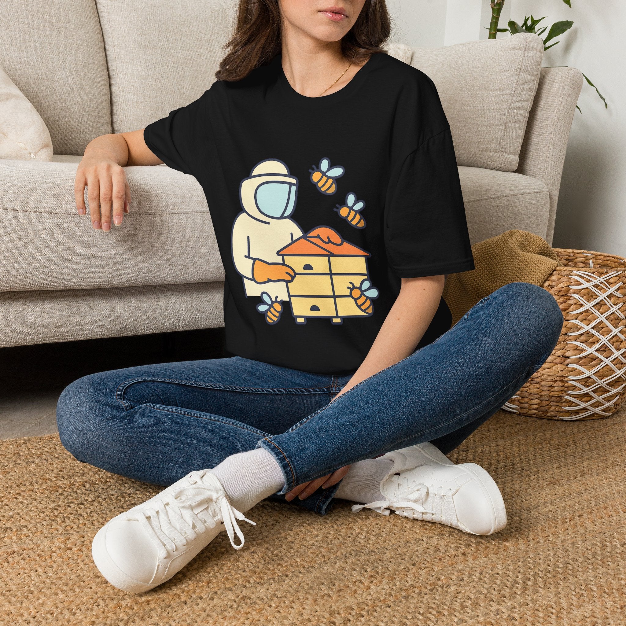 Beekeeping T-Shirt for Beekeepers | Unisex Soft Cotton Tee