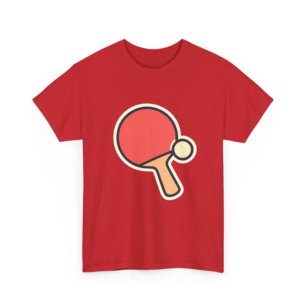 Ping Pong Table Tennis Unisex T-Shirt | Soft Comfortable Tee for Players