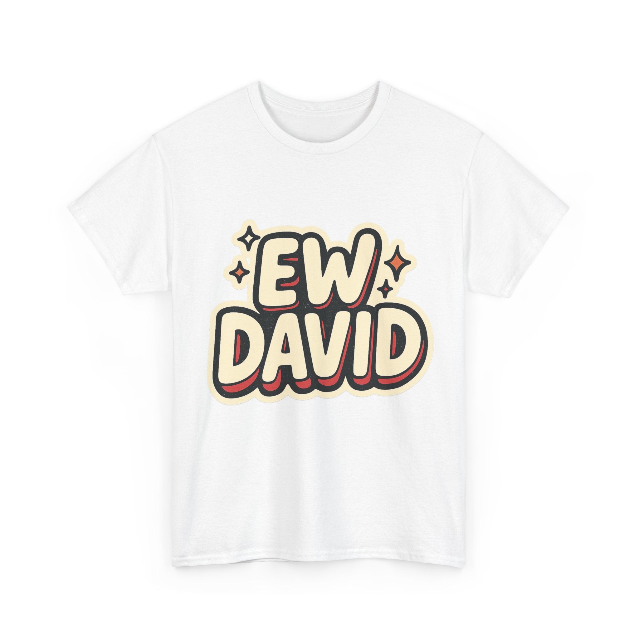 Ew David Illustrated Graphic Tee - Fan Unisex T-Shirt