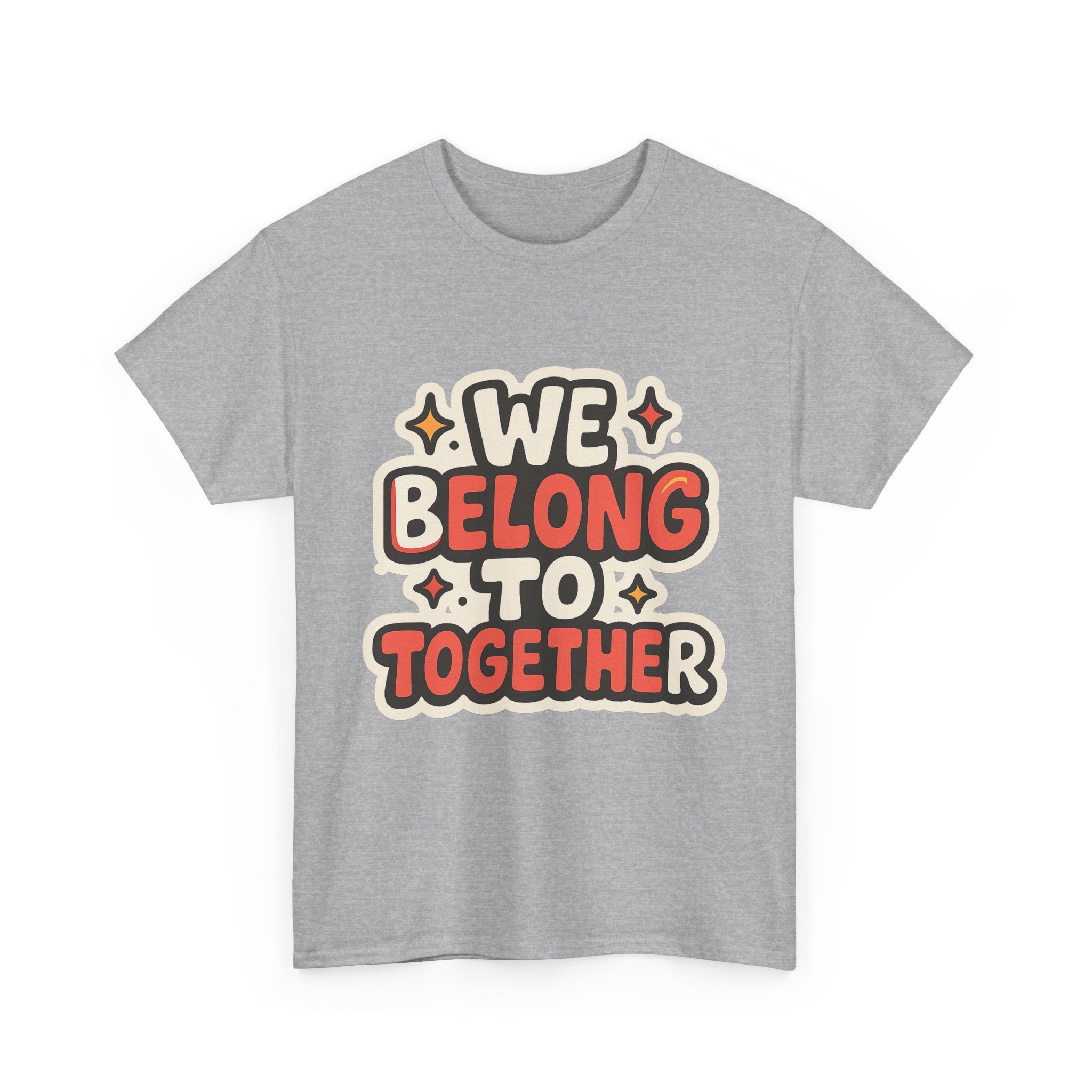 We belong together Illustrated Graphic Tee - Fan Unisex T-Shirt
