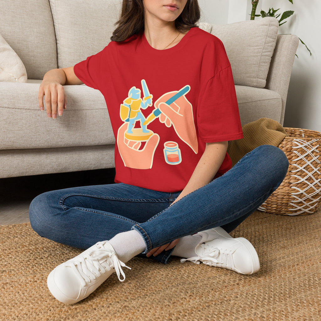Miniature Painting Artist Unisex T-Shirt | Perfect Gift for Tabletop Hobby Lovers