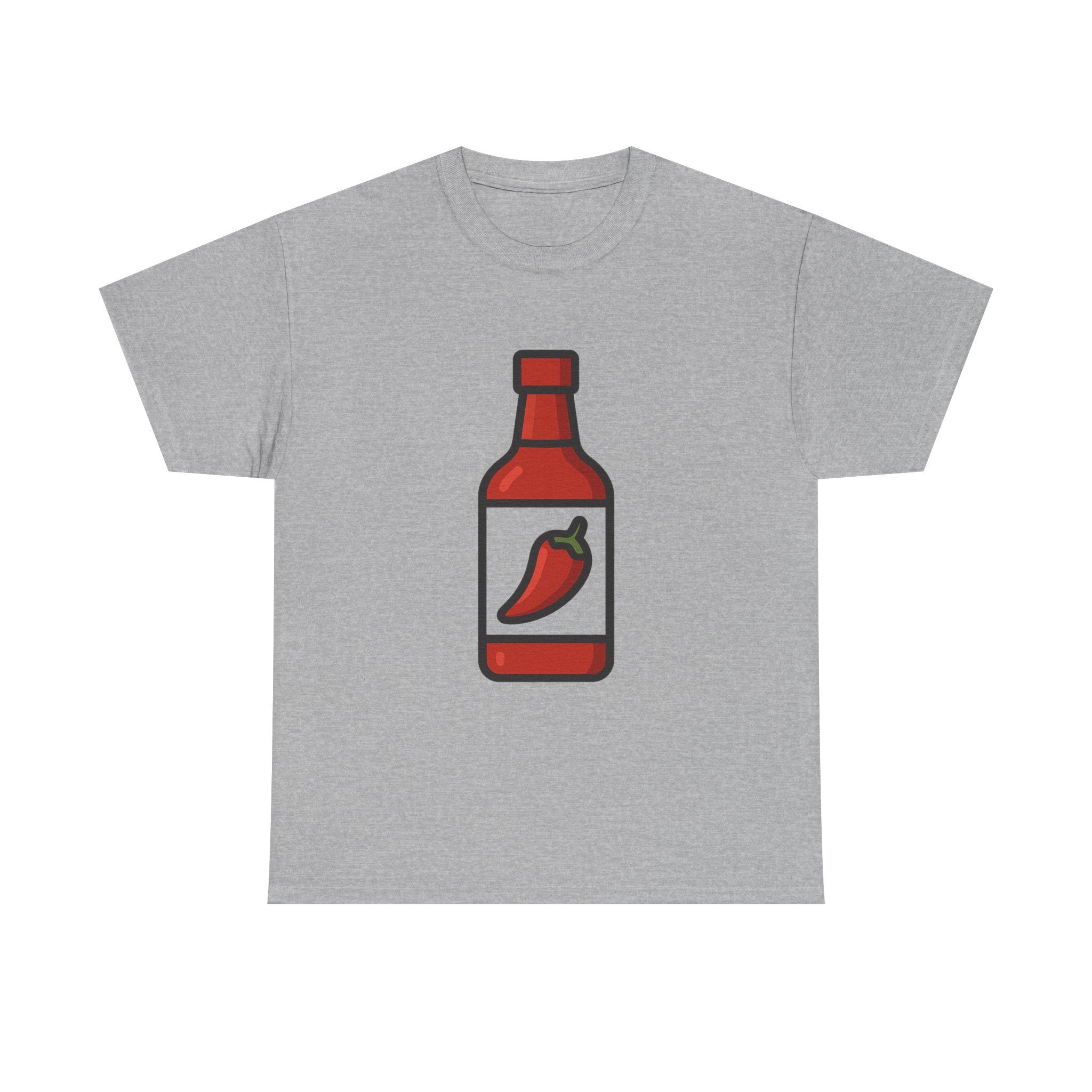 Hot Sauce & Chili Lover Unisex T-Shirt | Soft Cotton Tee for Spicy Food Fans