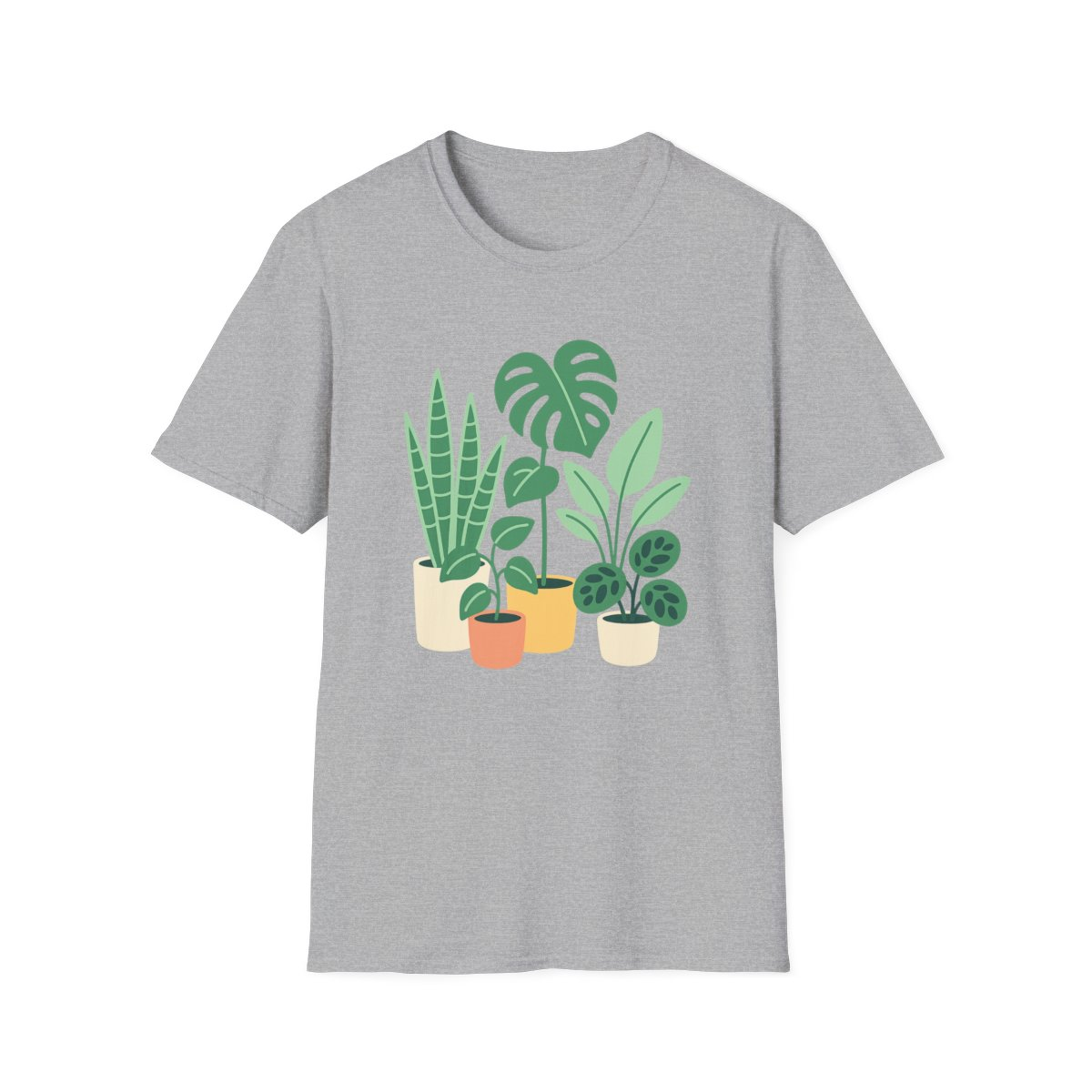 Houseplant Jungle Unisex T-Shirt | Soft Cotton Tee for Plant Lovers