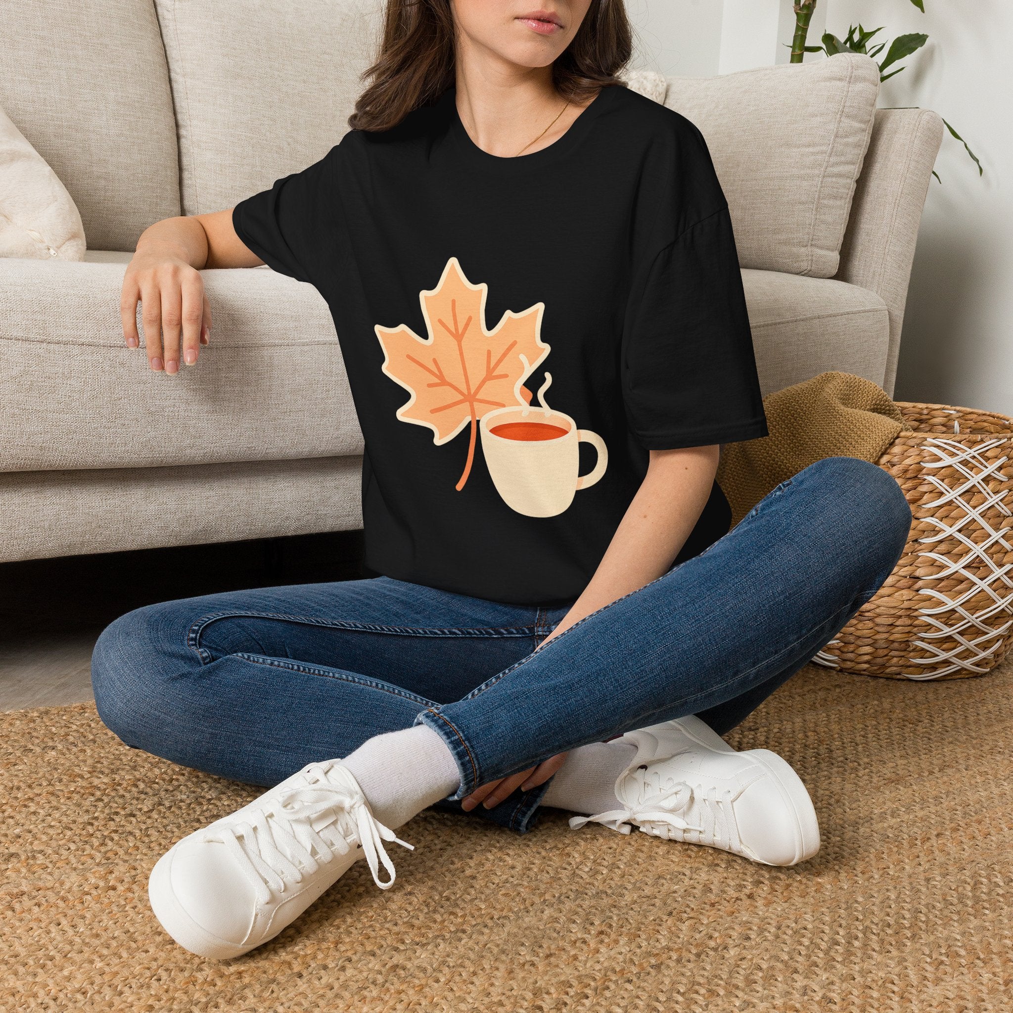 Autumn Fall Vibes Unisex T-Shirt - Cozy Seasonal Comfort Tee