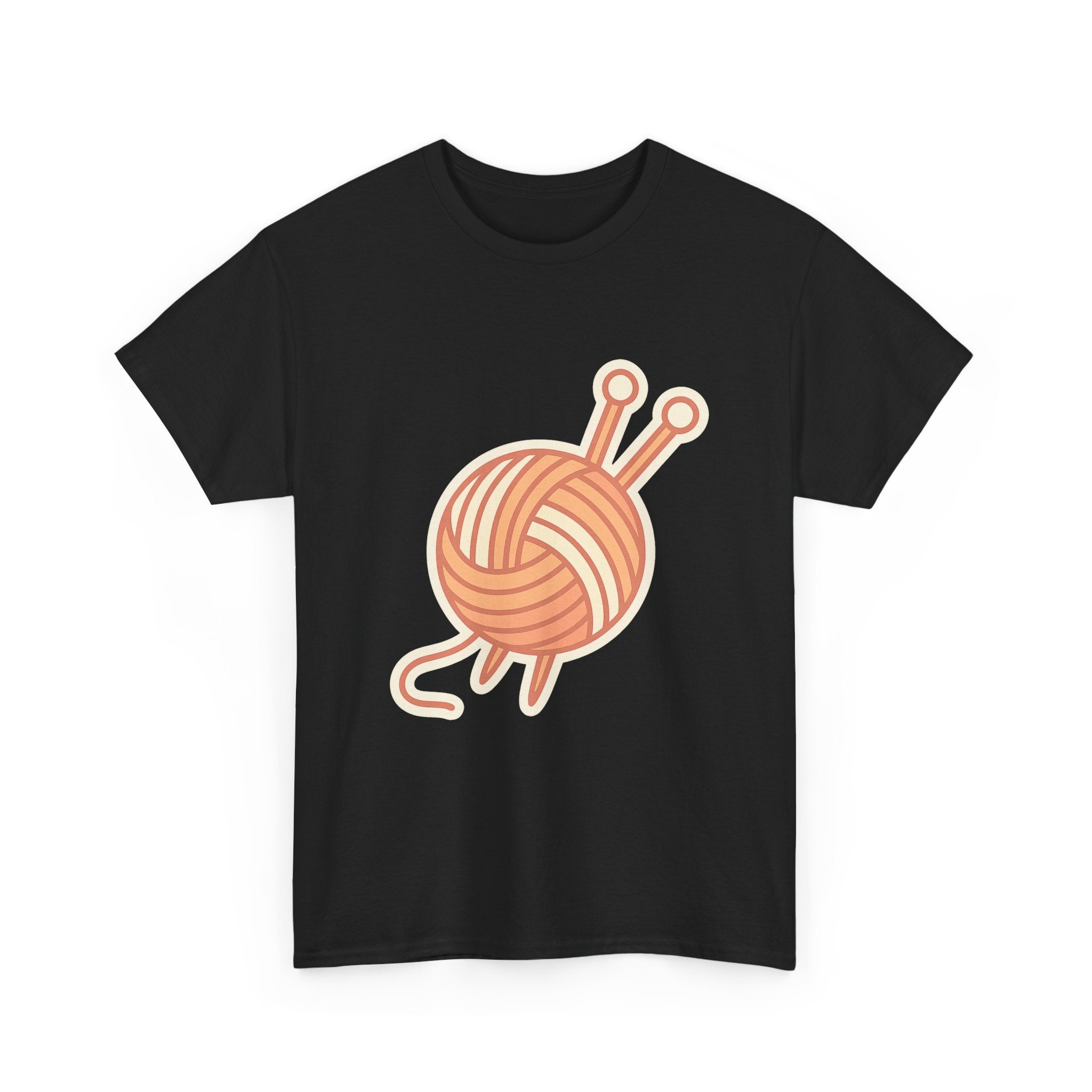 Premium Knitting Yarn Unisex T-Shirt - Soft Cotton Tee for Craft Lovers