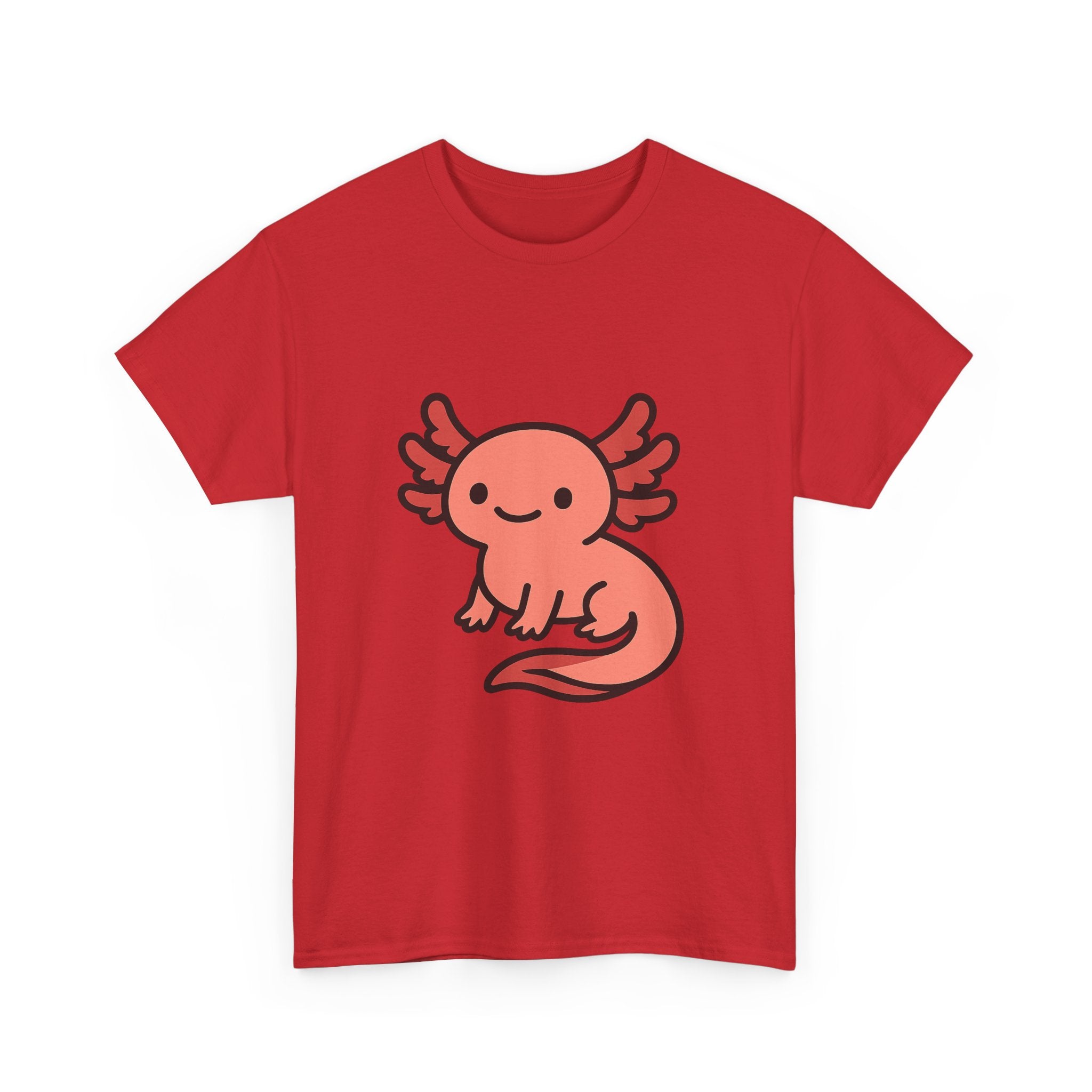 Cute Axolotl Unisex T-Shirt - Soft Comfortable Tee for Axolotl Lovers
