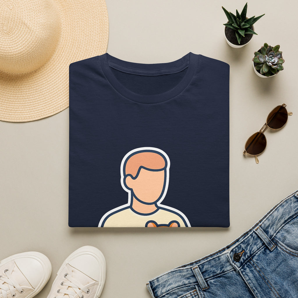 Hamster owner t-shirt in Navy – gift for hamster owners