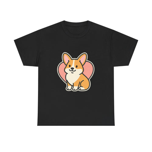 Adorable Corgi Lover Unisex T-Shirt - Soft Comfortable Tee for Dog Fans