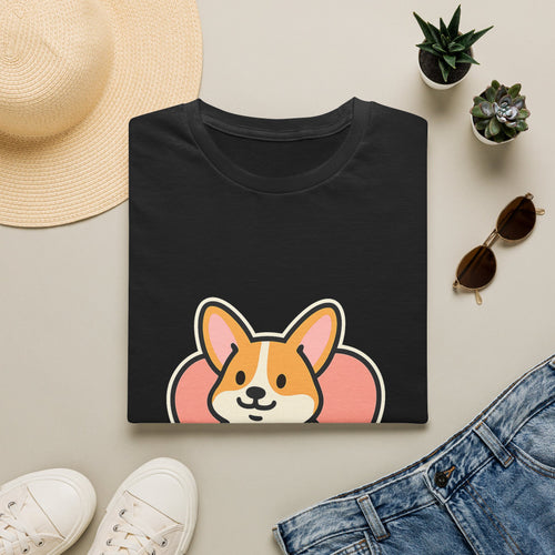 Adorable Corgi Lover Unisex T-Shirt - Soft Comfortable Tee for Dog Fans