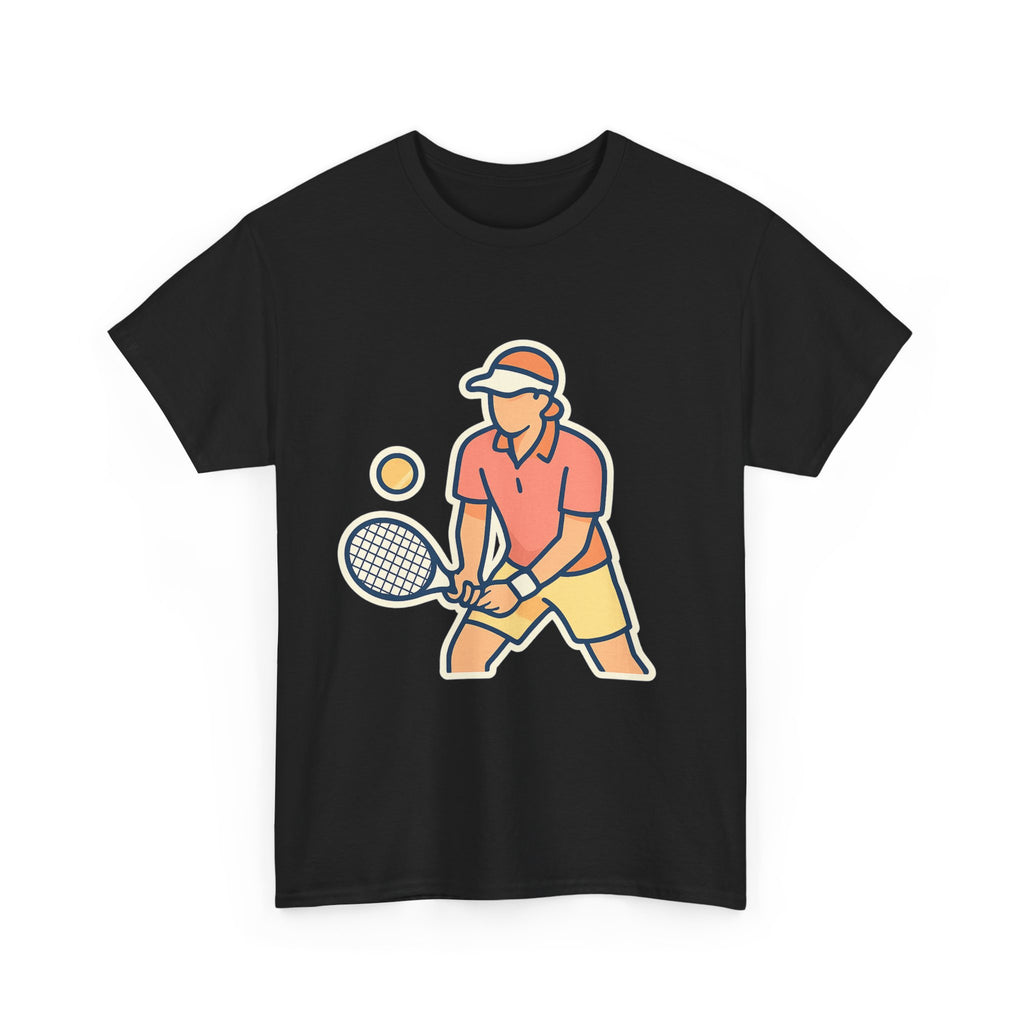 Tennis Player Unisex T-Shirt | Soft Comfortable Tee for Court Lovers