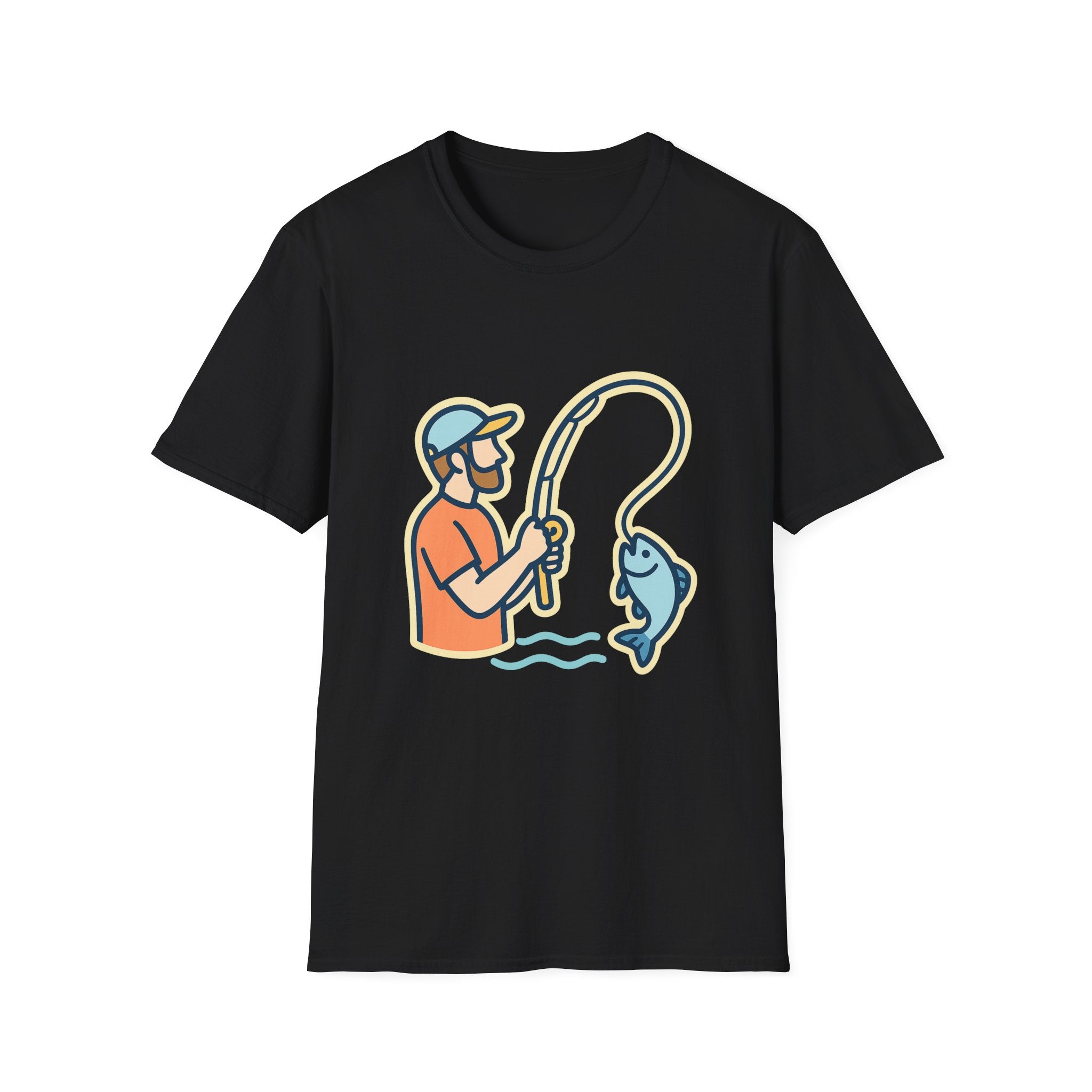 Fishing Life Unisex T-Shirt | Soft Comfort Tee for Anglers & Fishermen