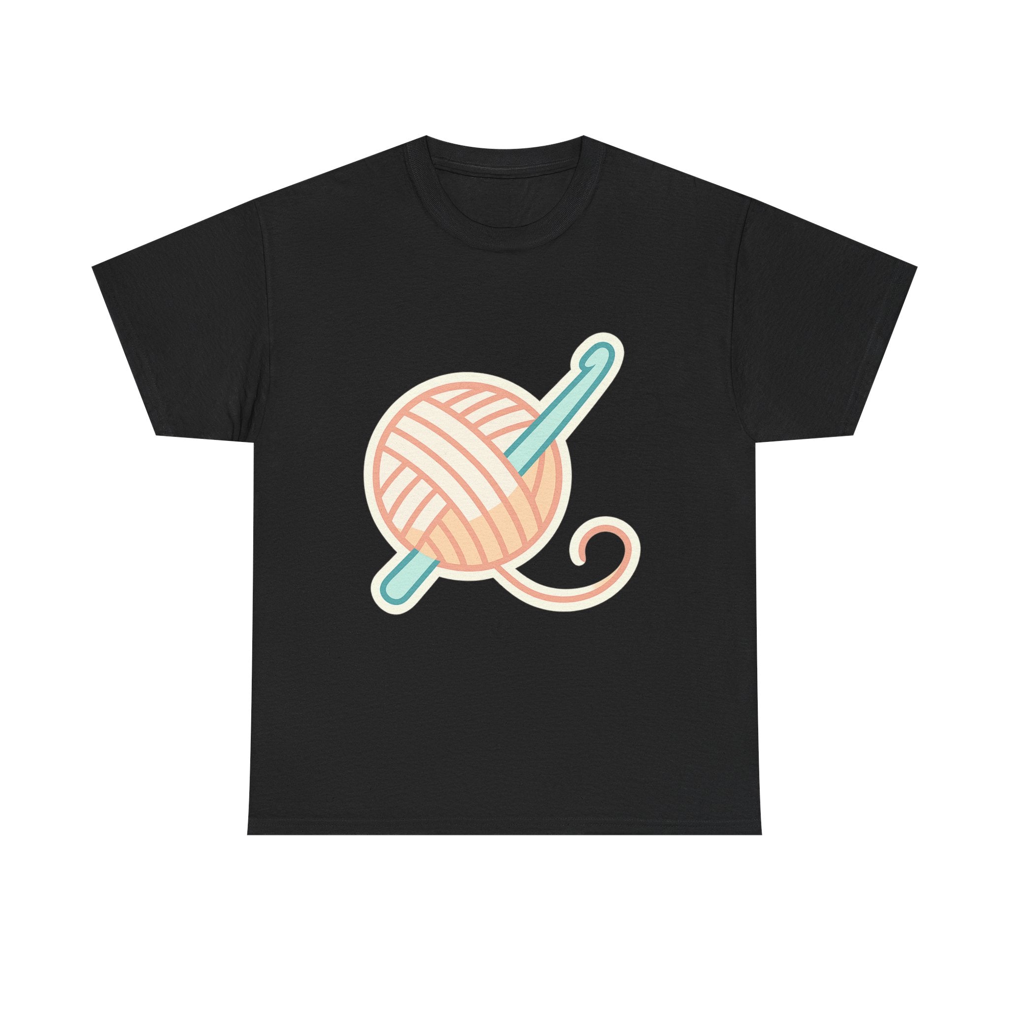 Crochet Addict Unisex T-Shirt | Soft Comfort Tee for Yarn Lovers
