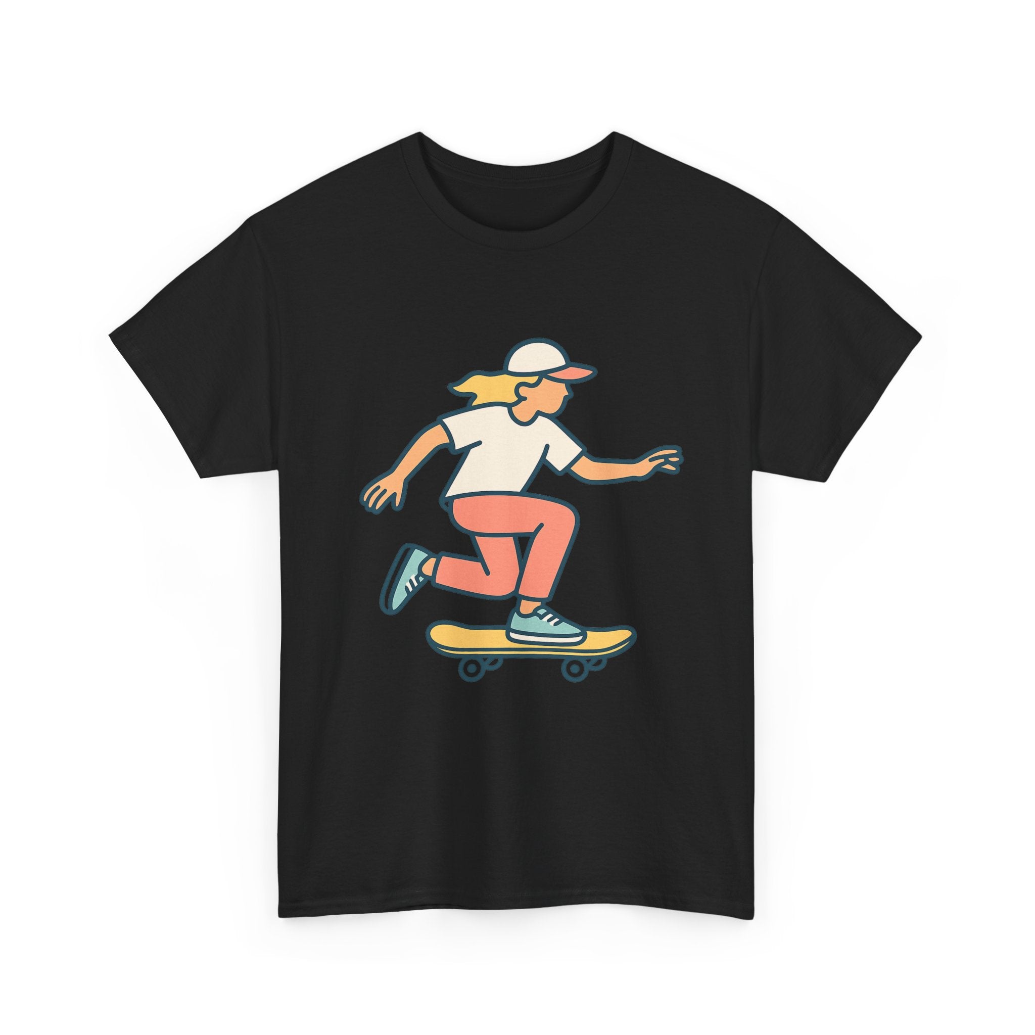 Skateboard Vibes Unisex T-Shirt | Soft Comfortable Skate Tee for All