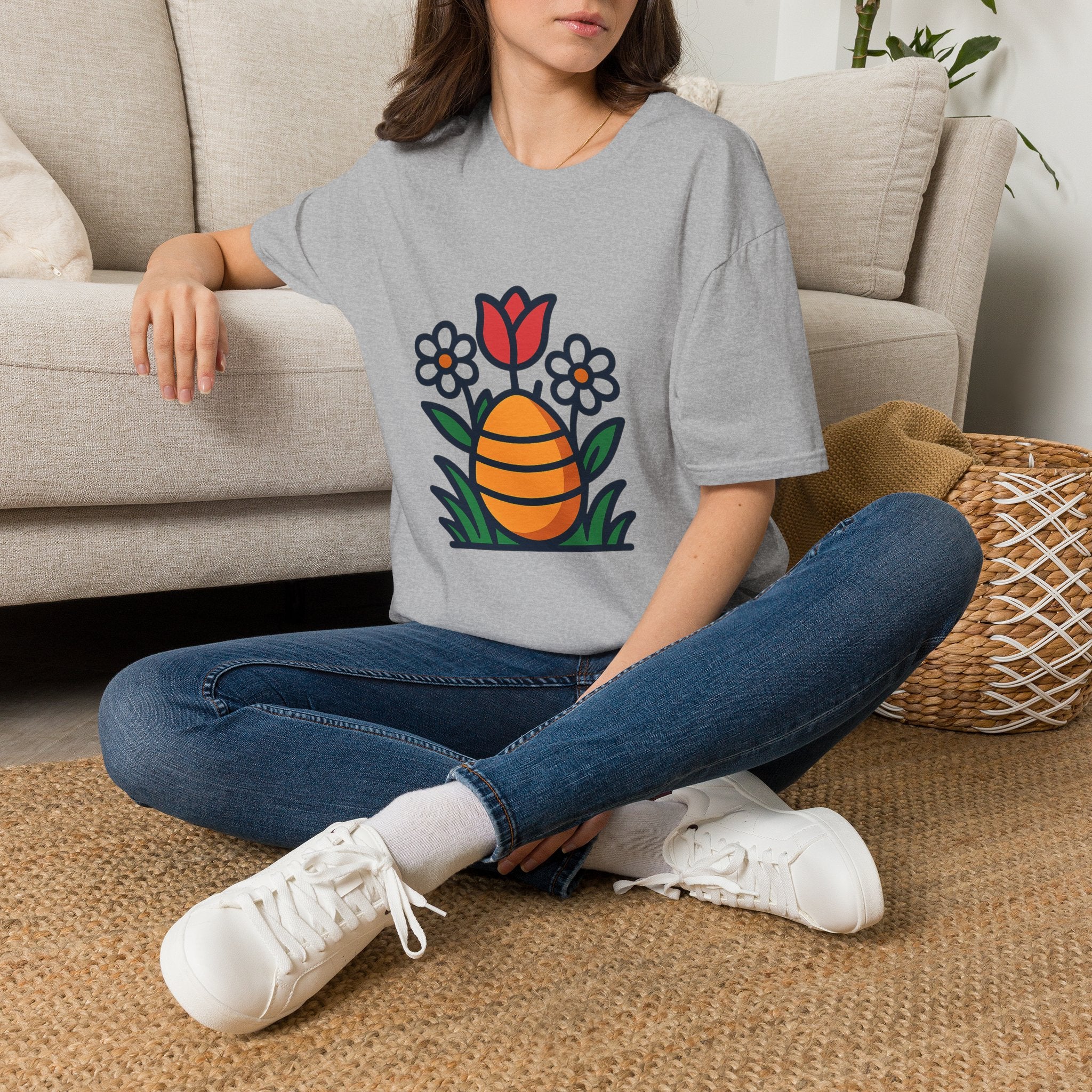 Easter Spring T-Shirt | Pastel Bunny Egg Hunt Unisex Tee