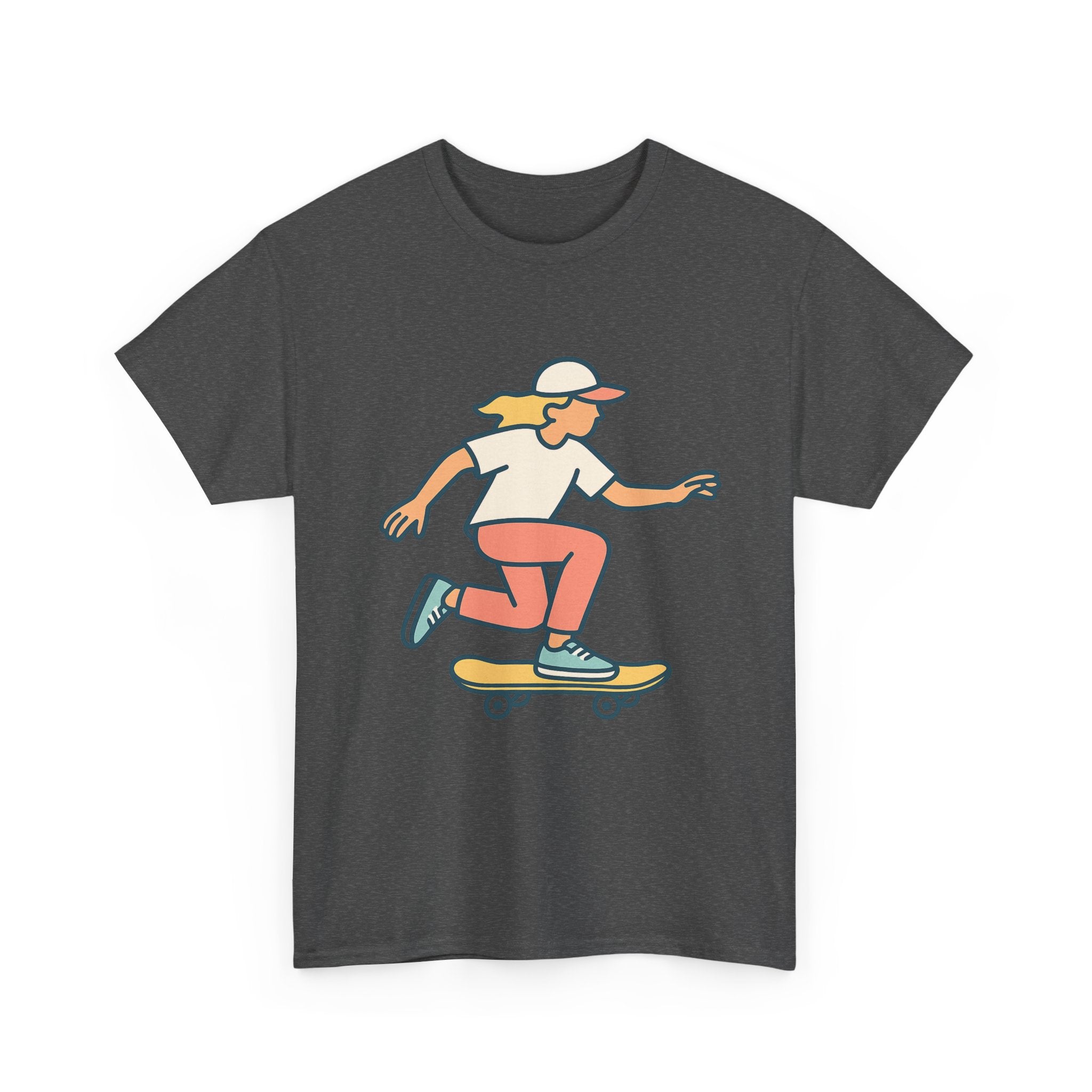 Skateboard Vibes Unisex T-Shirt | Soft Comfortable Skate Tee for All