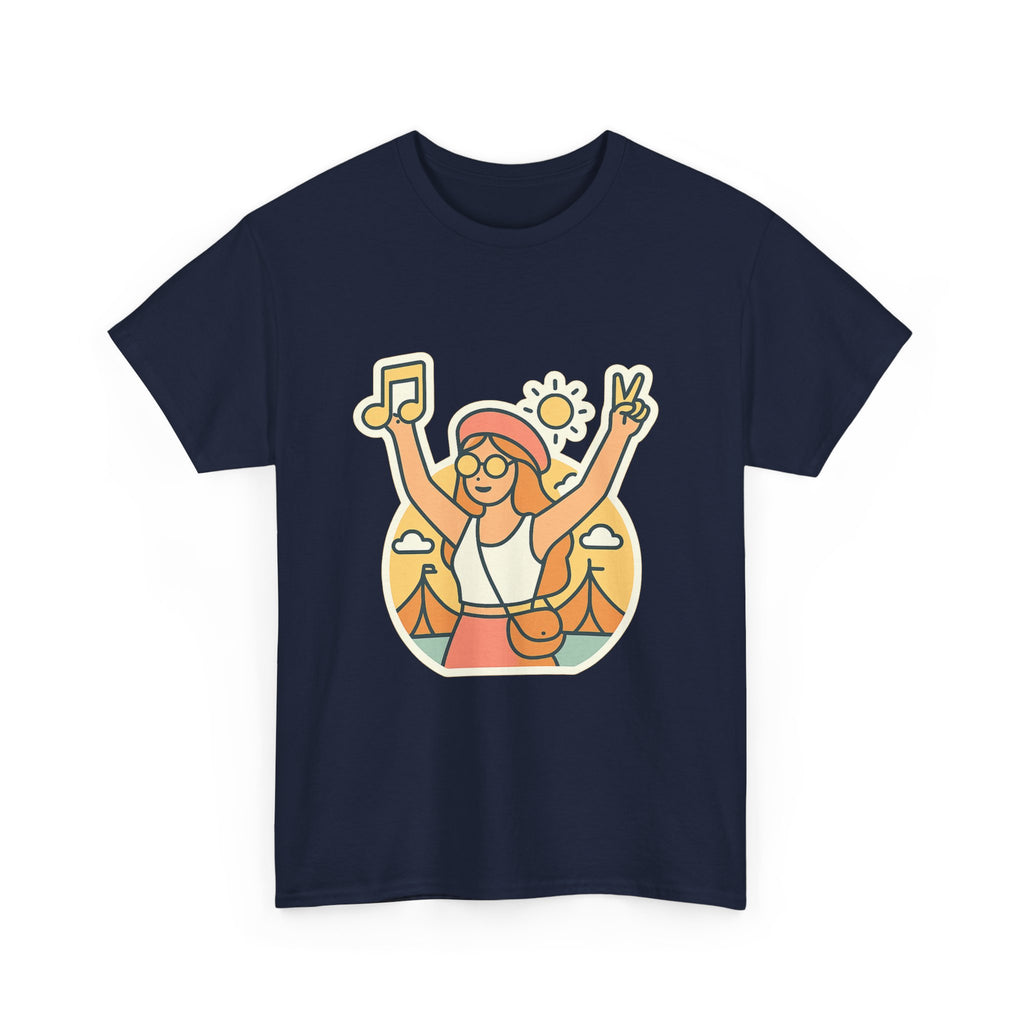 Music Festival Unisex T-Shirt - Perfect Anniversary Gift for Girlfriend