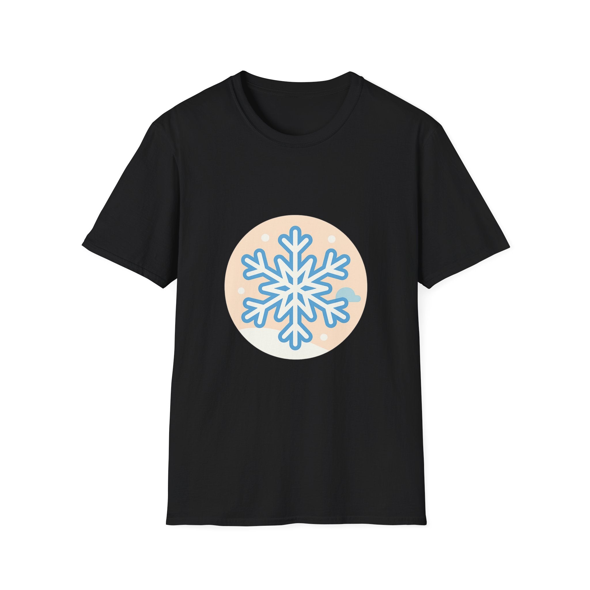 Winter Snowflake Unisex T-Shirt - Perfect Birthday Gift for Husband