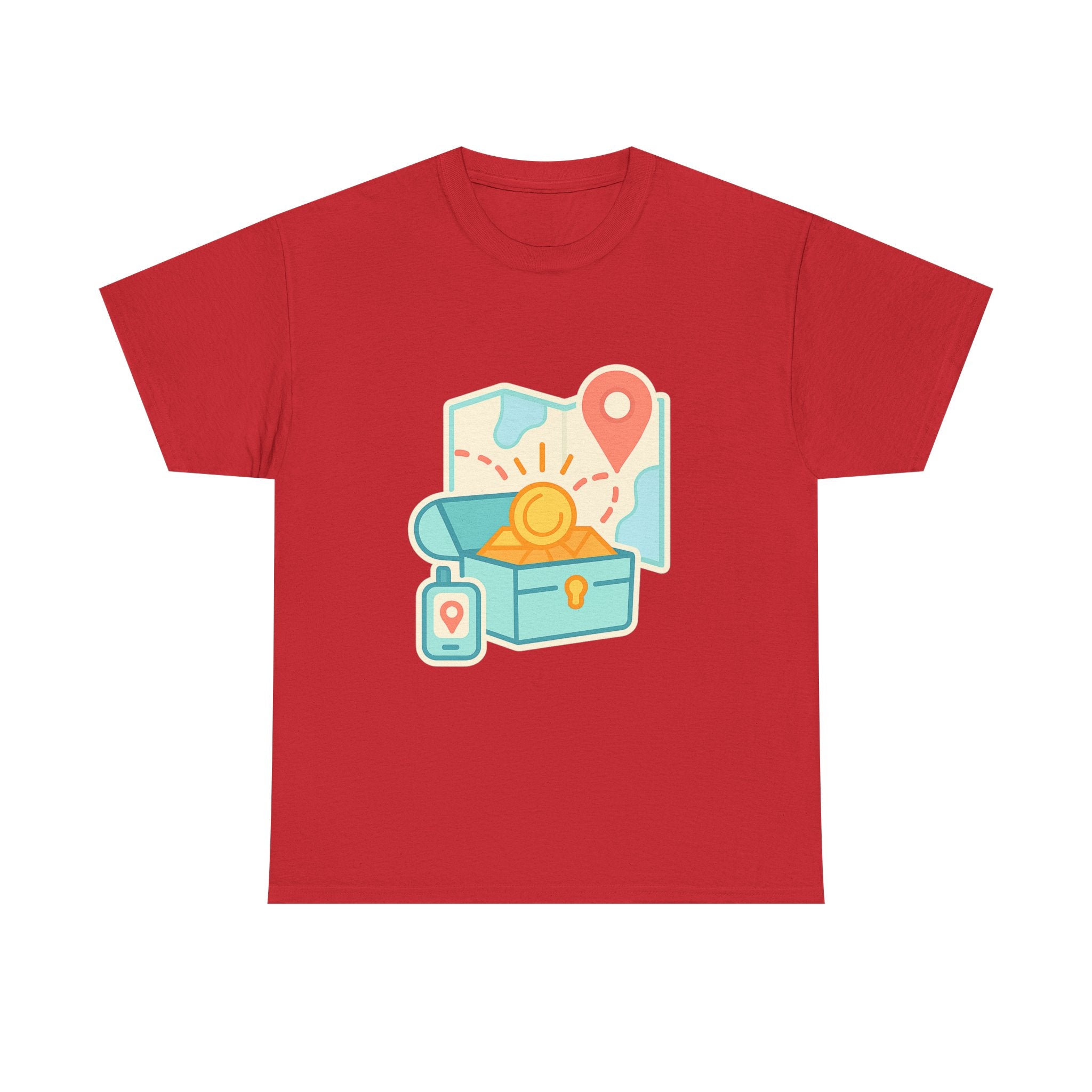 Geocaching Adventure Unisex T-Shirt | Outdoor Treasure Hunting Tee