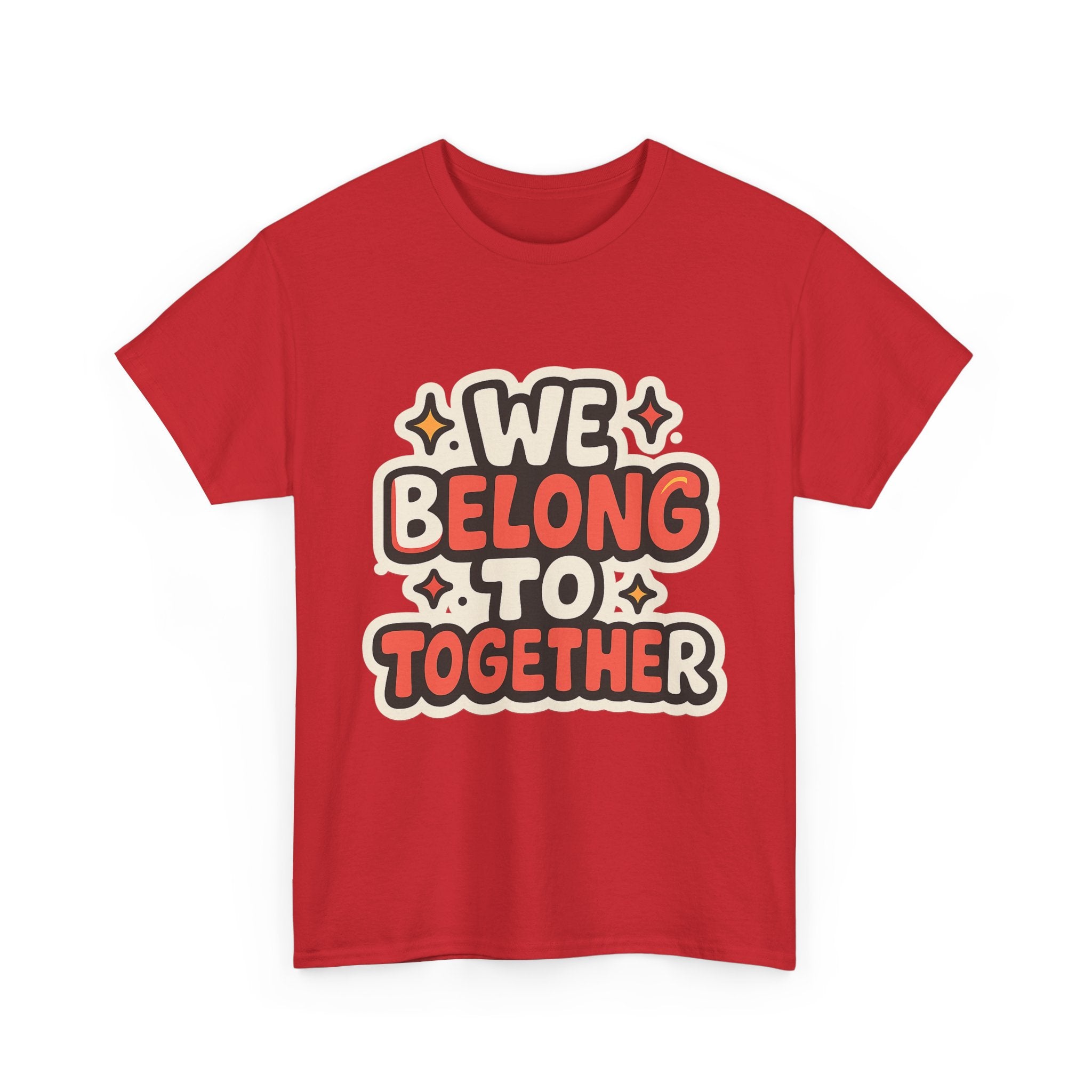We belong together Illustrated Graphic Tee - Fan Unisex T-Shirt