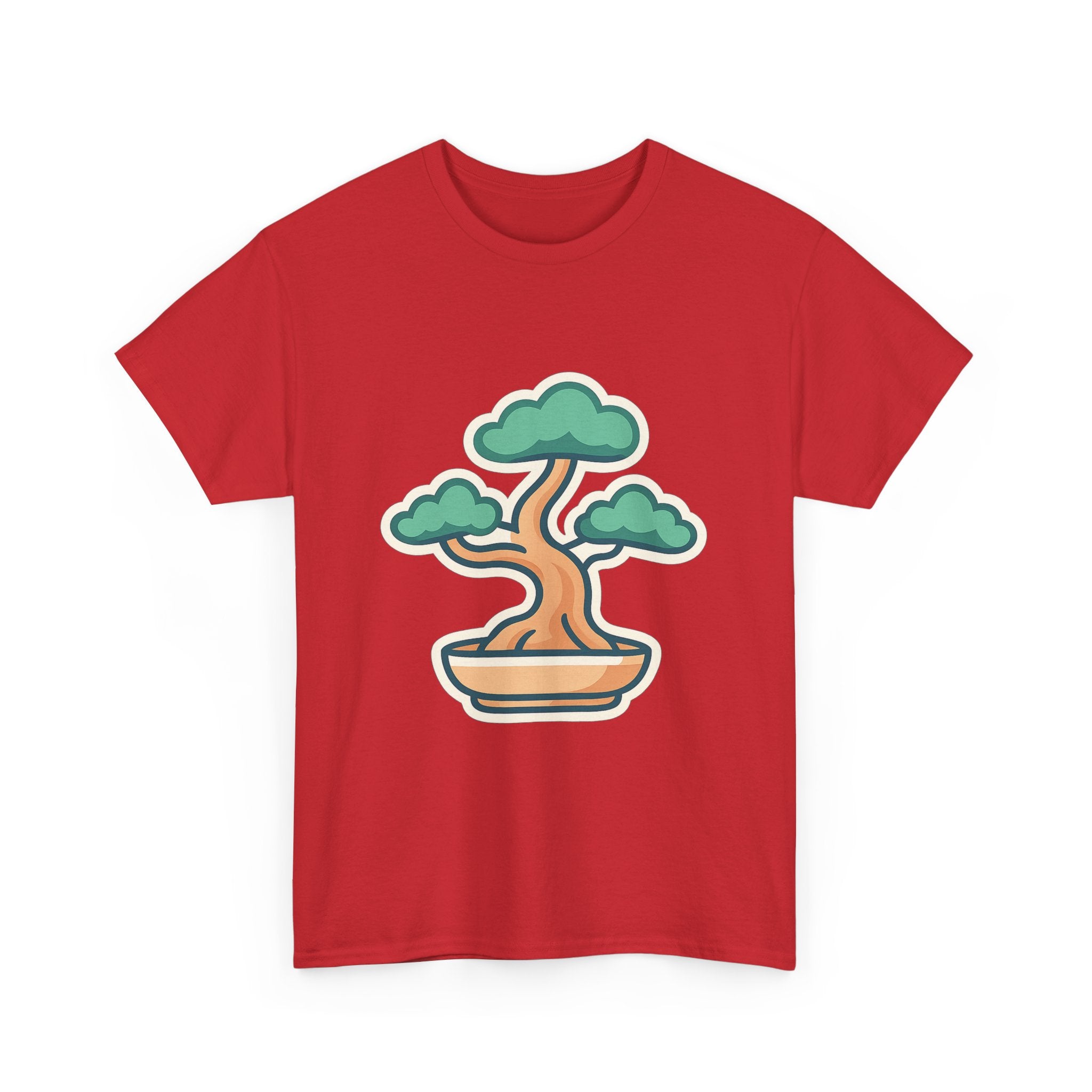 Bonsai Tree Unisex T-Shirt | Minimalist Art Tee for Nature Lovers