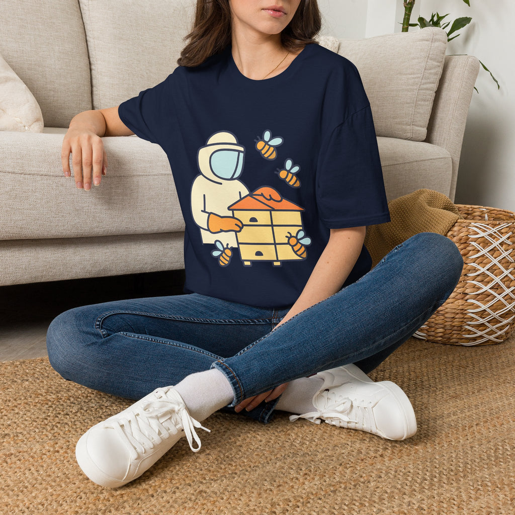 Beekeeping T-Shirt for Beekeepers | Unisex Soft Cotton Tee