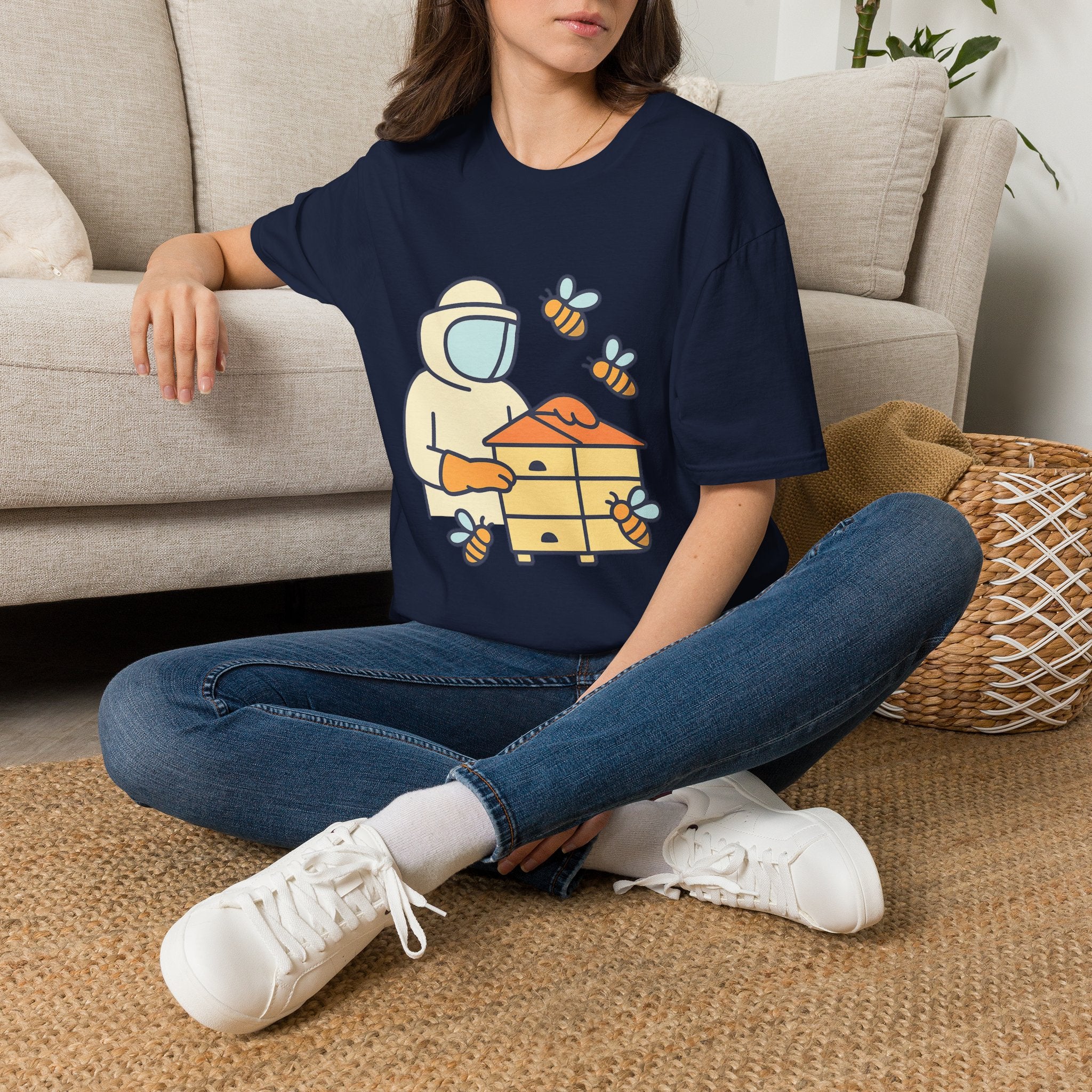 Beekeeping T-Shirt for Beekeepers | Unisex Soft Cotton Tee