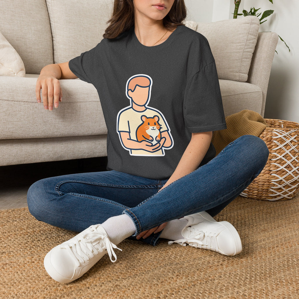 Funny hamster owner t-shirt – for small pet lovers