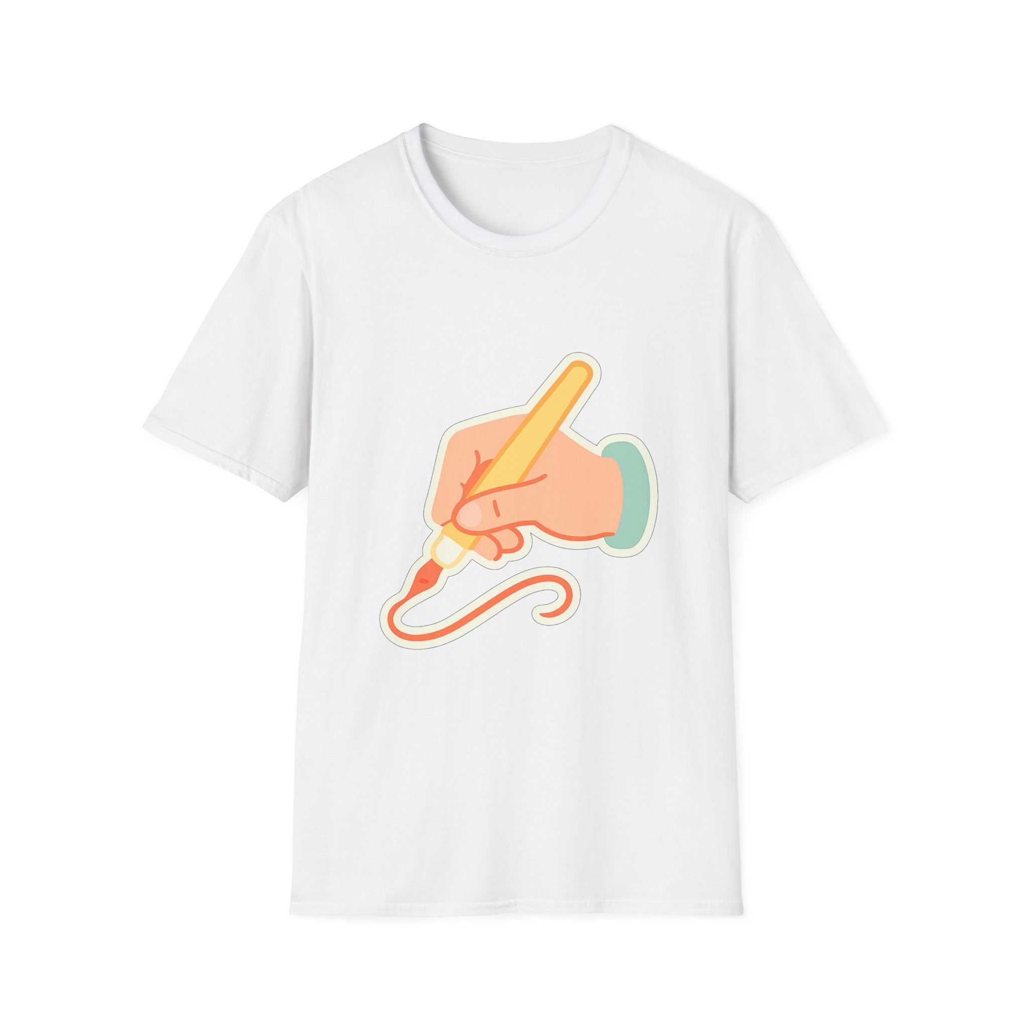 Hand Lettering Calligraphy Graphic T-Shirt