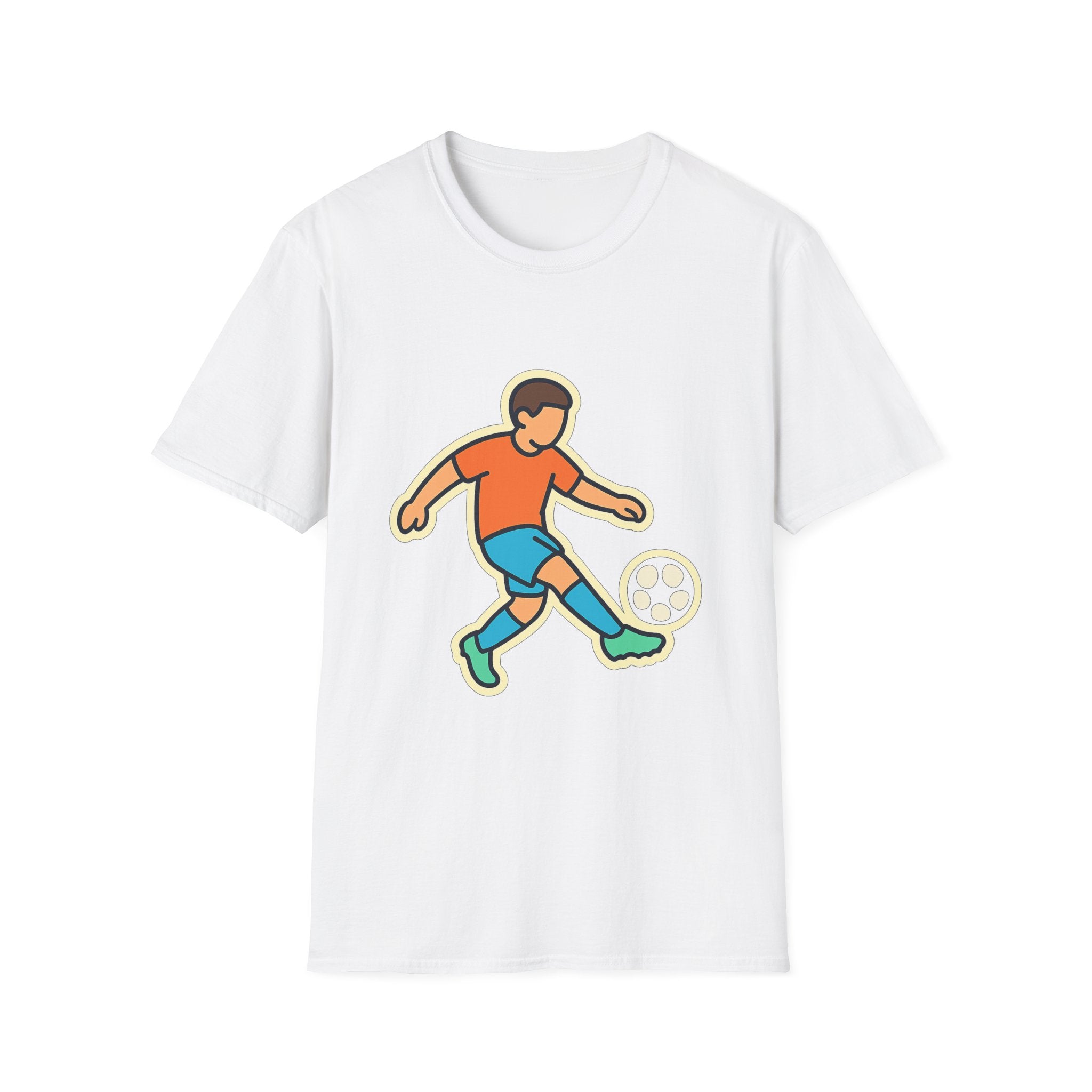 Premium Unisex Soccer Football T-Shirt | Soft Comfortable Tee for Fans