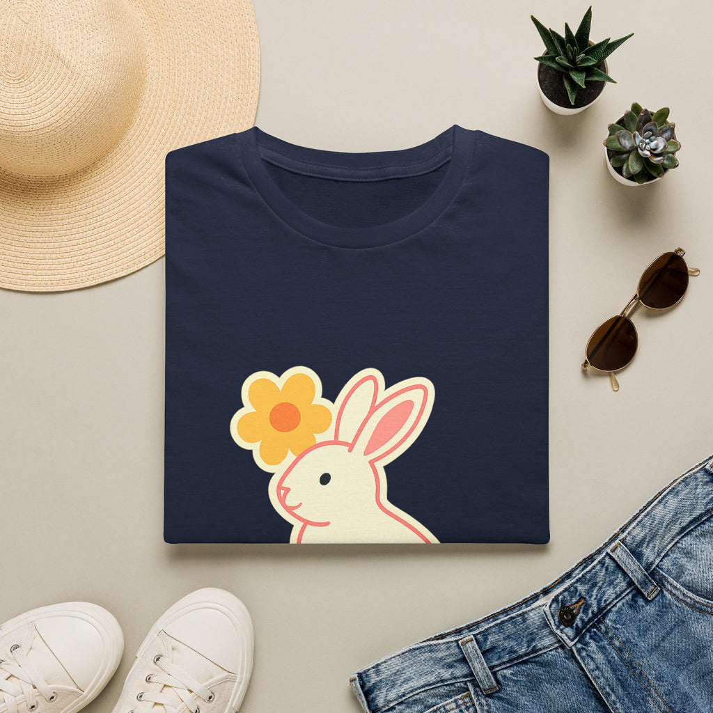 Easter Spring t-shirt with pastel bunny egg hunt design – gift for easter and spring lovers